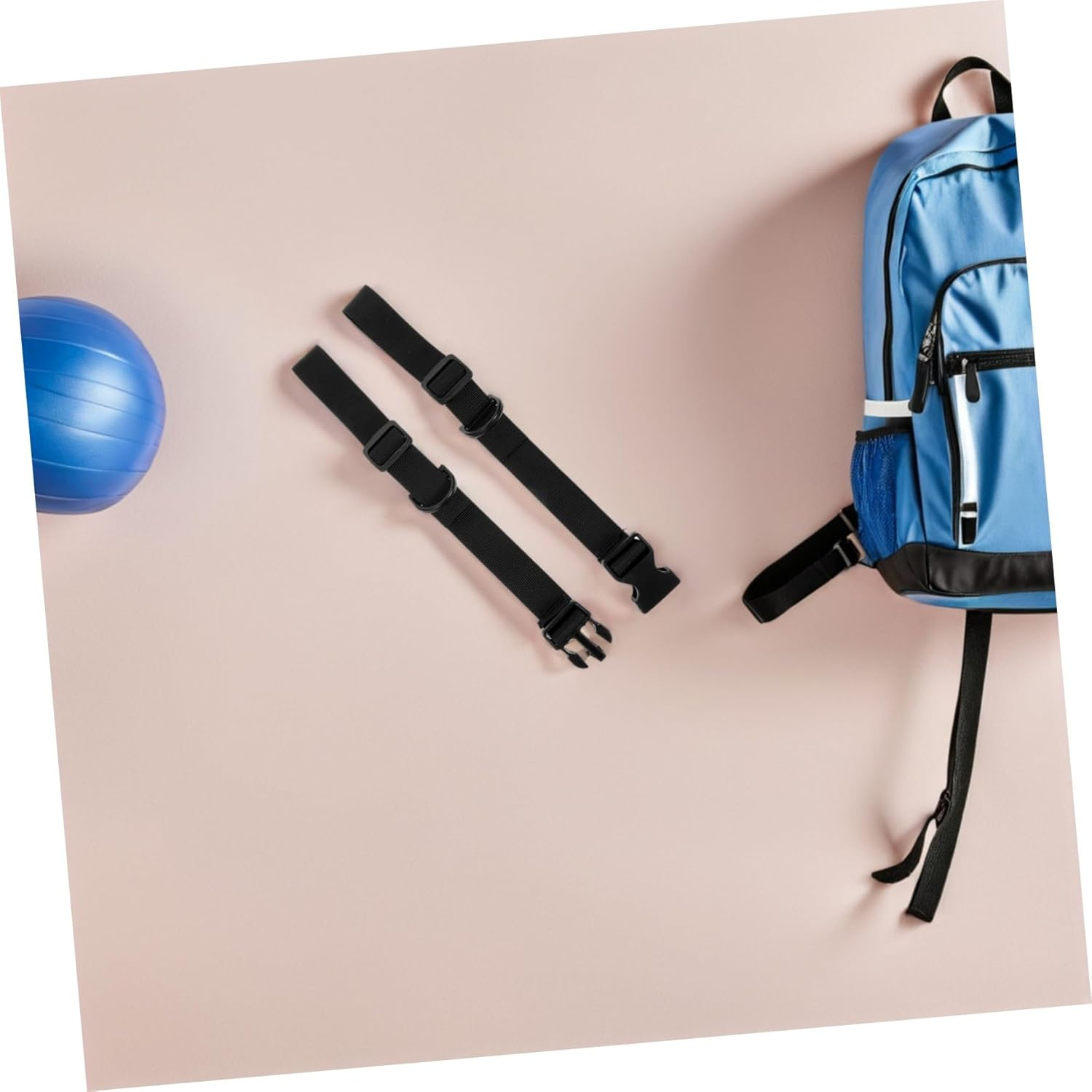 Balacoo 5Pcs Multi-Functional Luggage Connector Straps with Quick Release Buckles Adjustable Heavy Duty Carrying Belts for Suitcases Backpacks Yoga Mats and Outdoor Gear image number 3