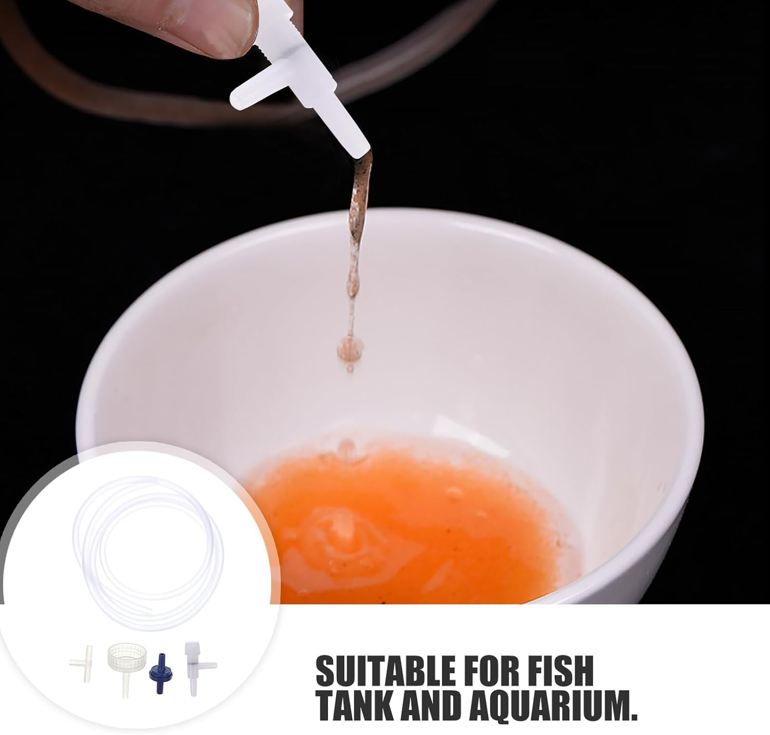 SEWACC 25Pcs Brine Shrimp Hatchery Kit 5-Set Artemia Eggs Incubator Aquarium Live Food Hatchery Fish Tank Egg Incubation Breeding Tool for Aquatic Pets image number 4