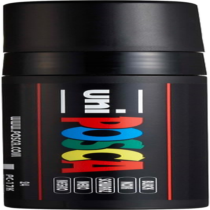 Posca PC17K 15Mm Chisel Tip Marker, Black image number 2