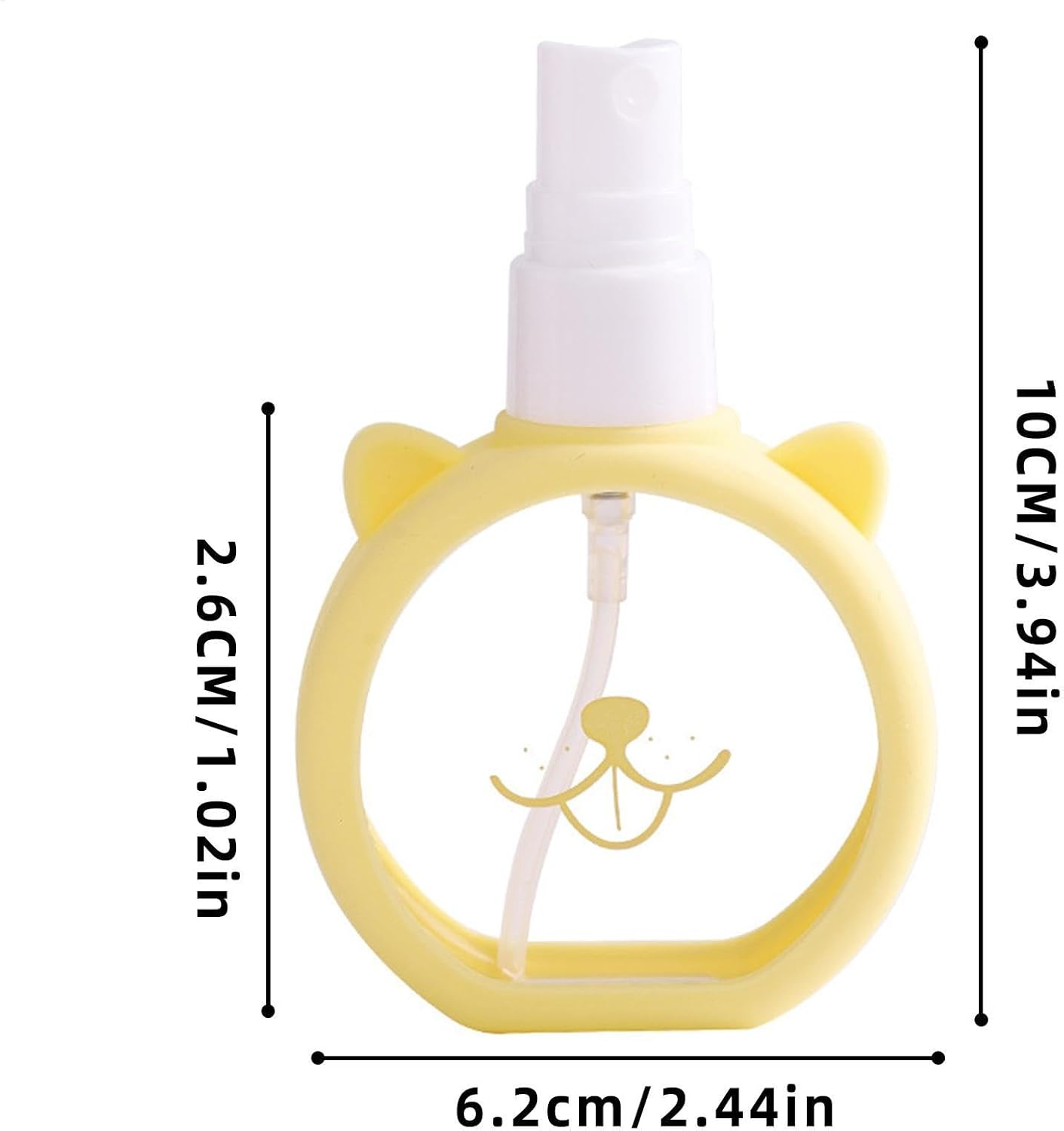 Travel Spray Bottle - Fine Mist Sprayer, Mister Spray Bottles | 55Ml Small Refillable Portable Spray Bottle with Cover for Business, Holiday, Skin Care, Perfume, Outdoor Activities - Green image number 6