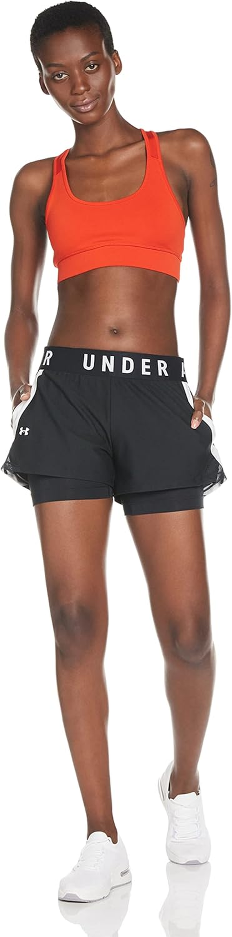 Under Armour Women'S Play up 2 in 1 Shorts image number 4