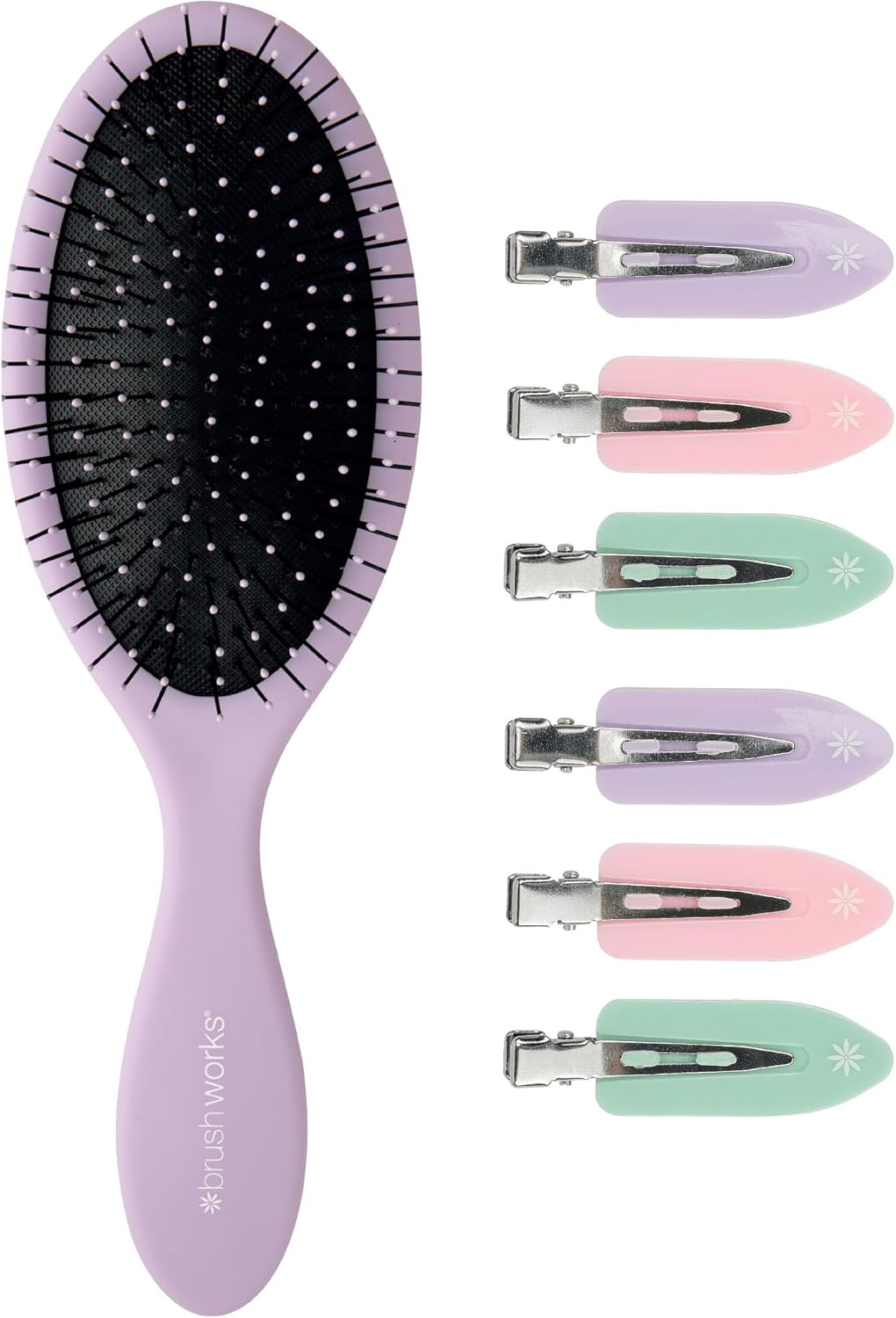 Brushworks Luxury Hair Styling Set (Purple)