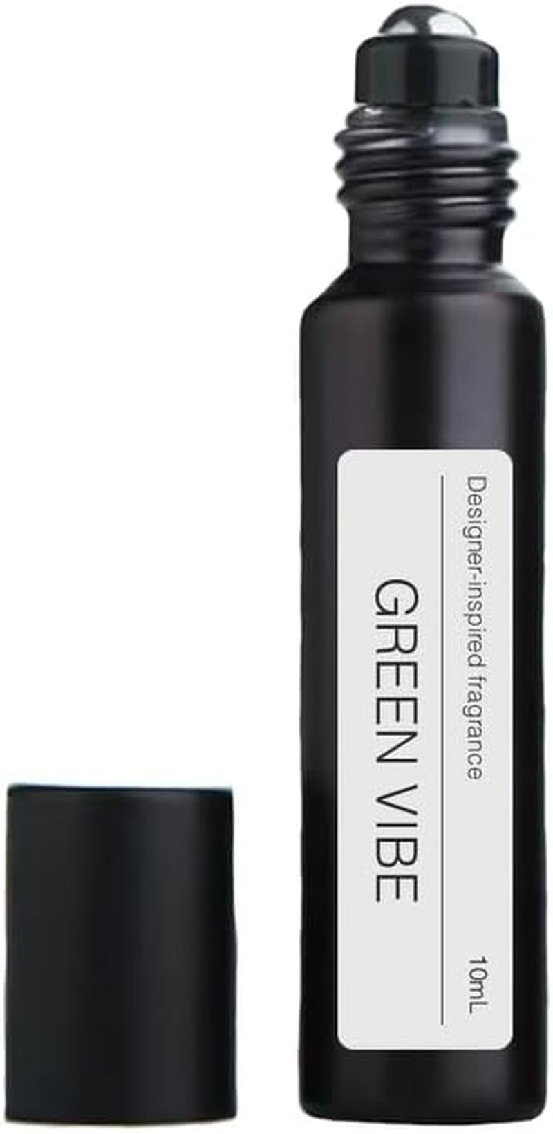 [ GREEN VIBE ] an Aromatic Fougere Fragrance with Geranium Neroli & Verbena. Best Perfume Oil for Men and Women. Eau De Parfum EDP. Long Lasting Fragrance/Scent Roll on 10Ml Purelyblack-Jo image number 1