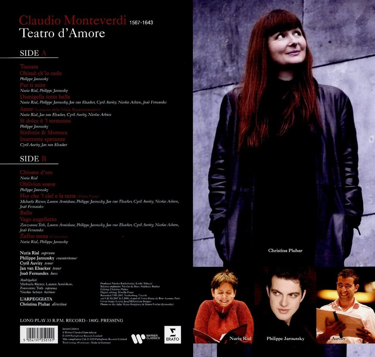 Monteverdi: Teatro D'Amore