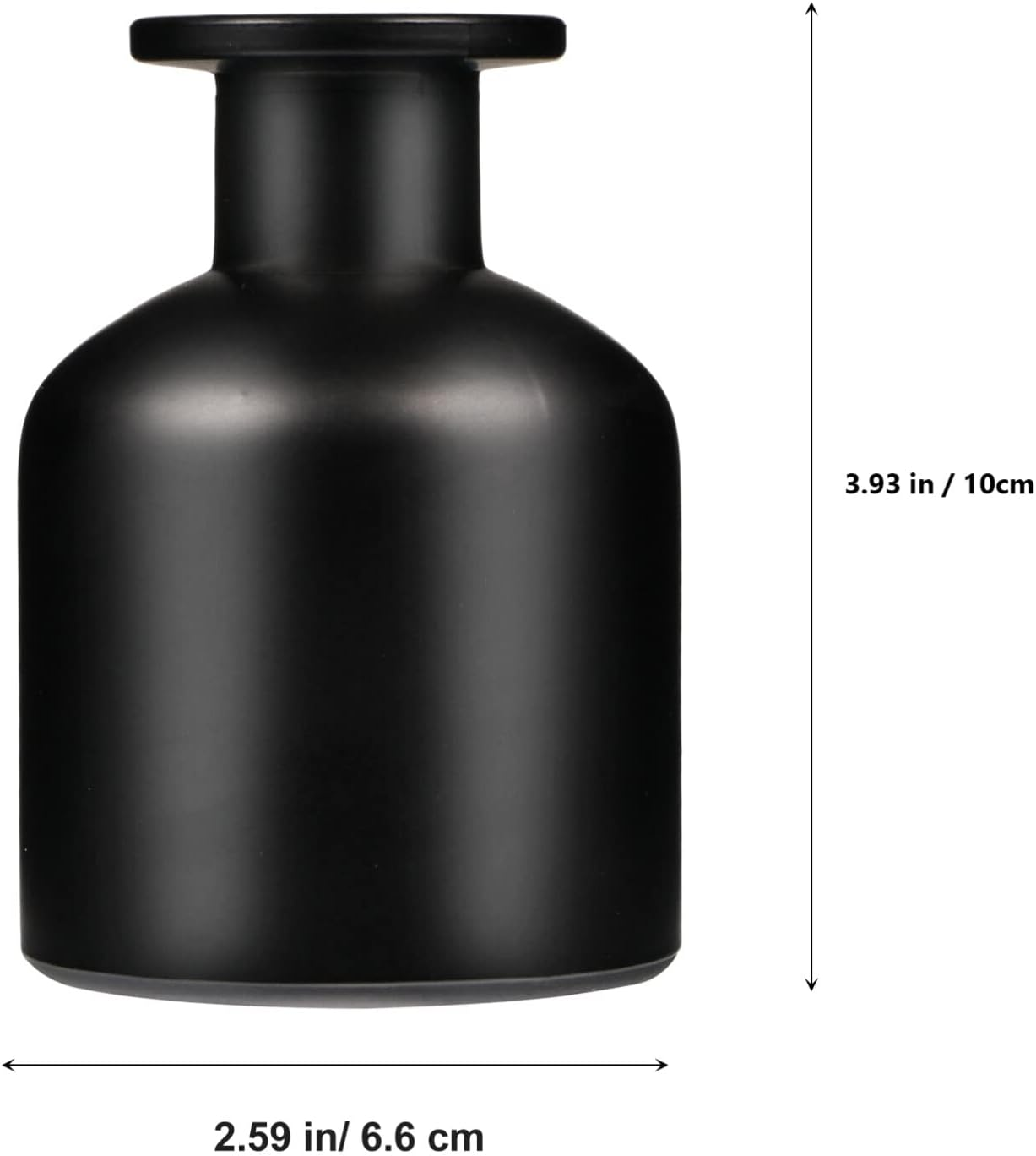 FOMIYES Empty Refillable Glass Diffuser Bottle Diffuser Jars 2Pcs 150Ml Essential Oils Storage Container Fragrance Accessories for DIY Replacement Reed Diffuser Sticks Crafts Decor image number 5