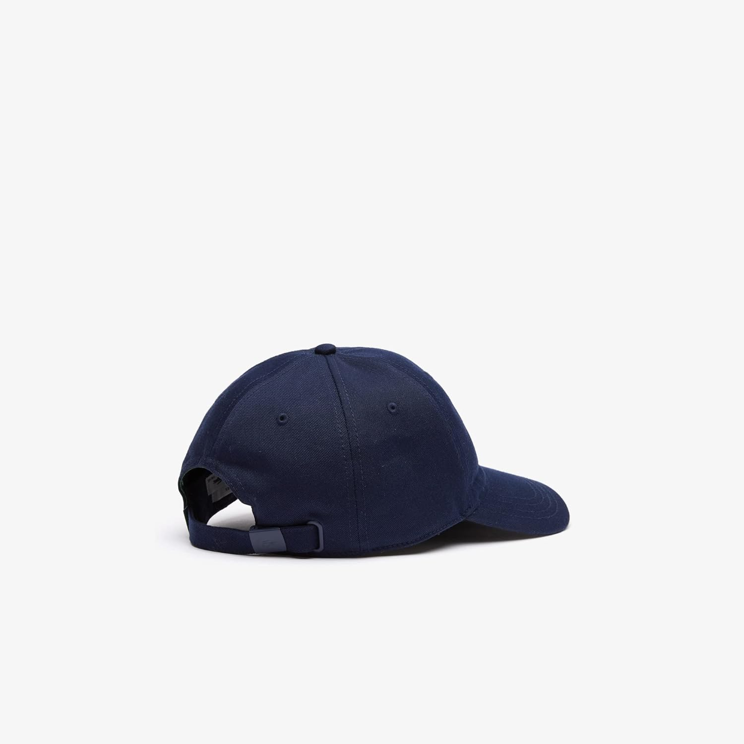 Lacoste Unisex Adjustable Organic Cotton Twill Cap - Black image number 3