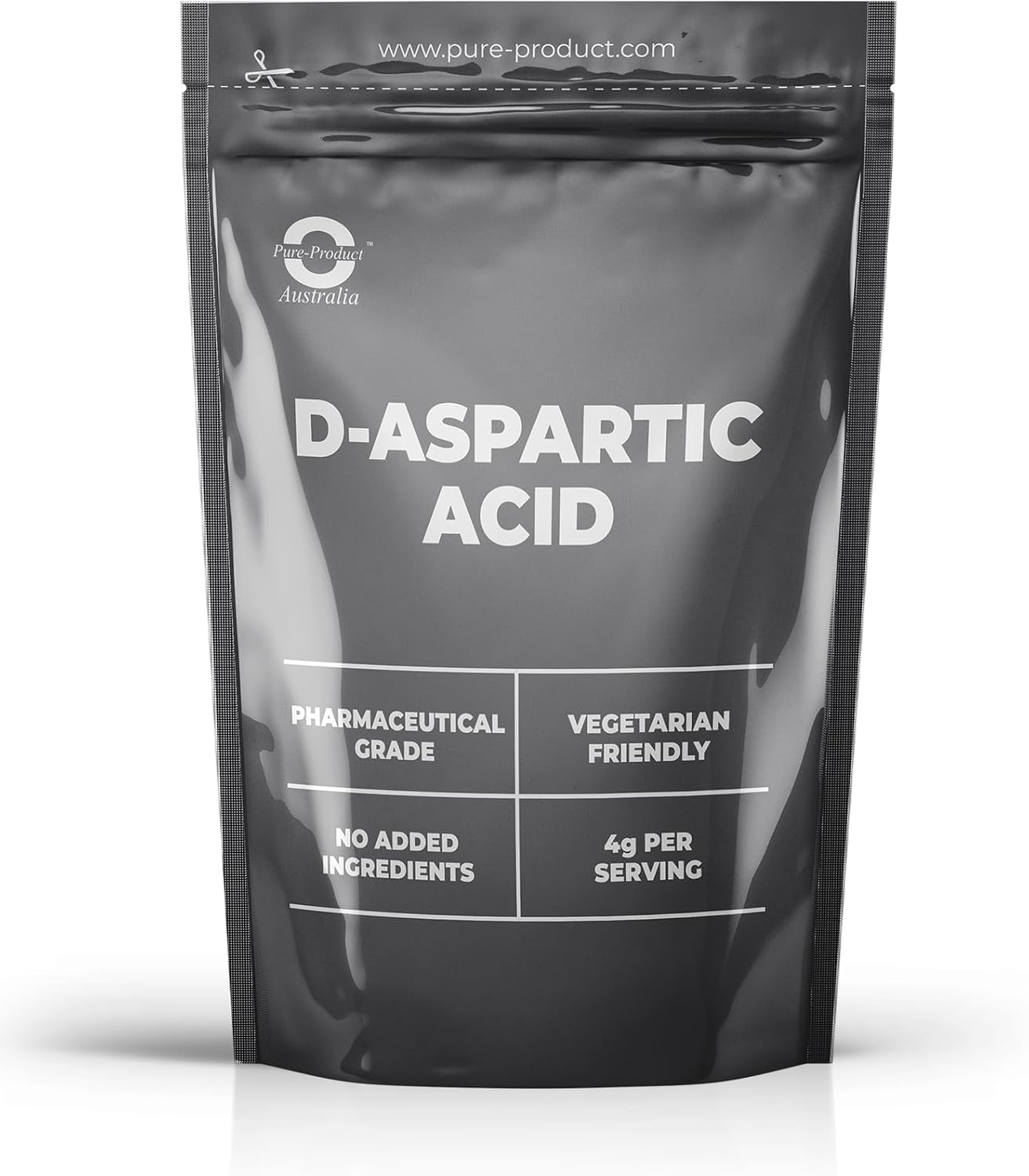 Pure Product Australia PURE D-ASPARTIC ACID POWDER DAA TESTOSTERONE BOOSTER (1KG) image number 1