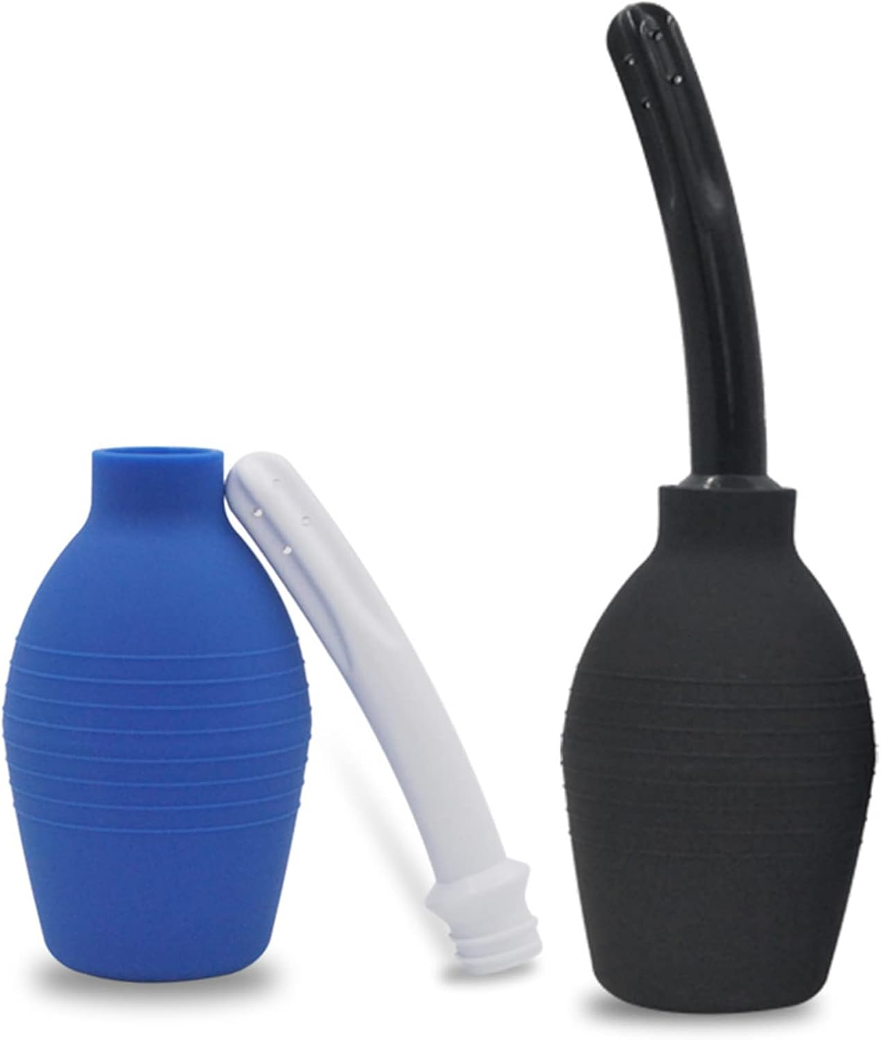 Douche Enema Bulb Vaginal Douche Enema Cleaner for Women&rsquo;S or Man&rsquo;S Health -For Water or Coffee Colon Cleansing, Detox and Constipation (Blue, 10.4 Ounce)