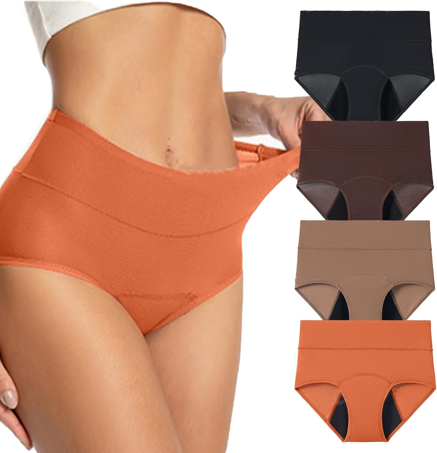 2026 New Aromira Lushybum Premium Comfort Leakproof Shaping Undies, Ciracla Lushybum Panties - Washable & Reusable Three Layer Leakproof Underwear