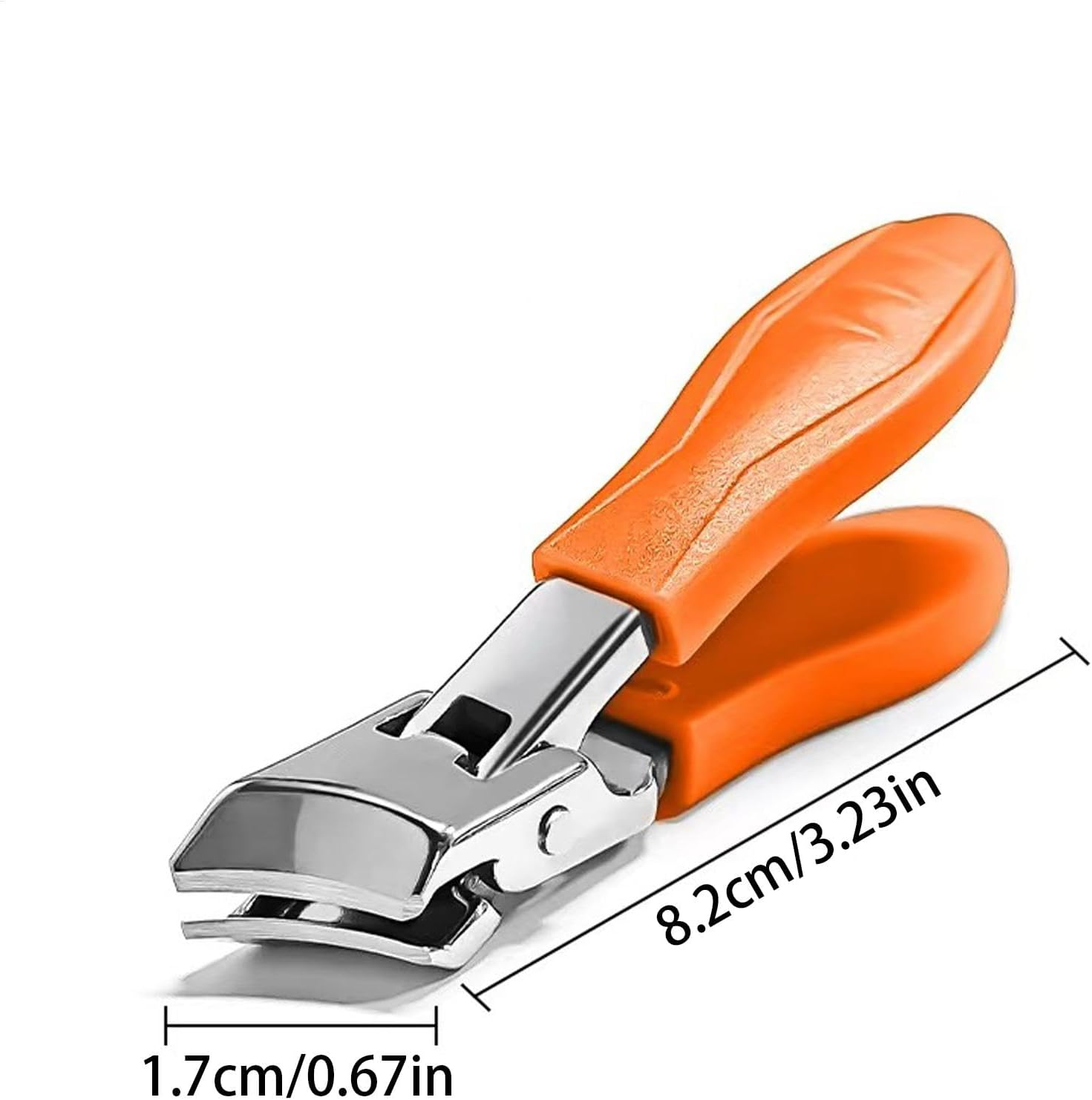 Wide Jaw Opening Nail Scissor - Wide Jaw Opening Heavy Duty Toenail Scissors,Anti-Splash Manicure Pedicure Nail Tools Non-Slip for Women Men for Dormitory, Traveling image number 3