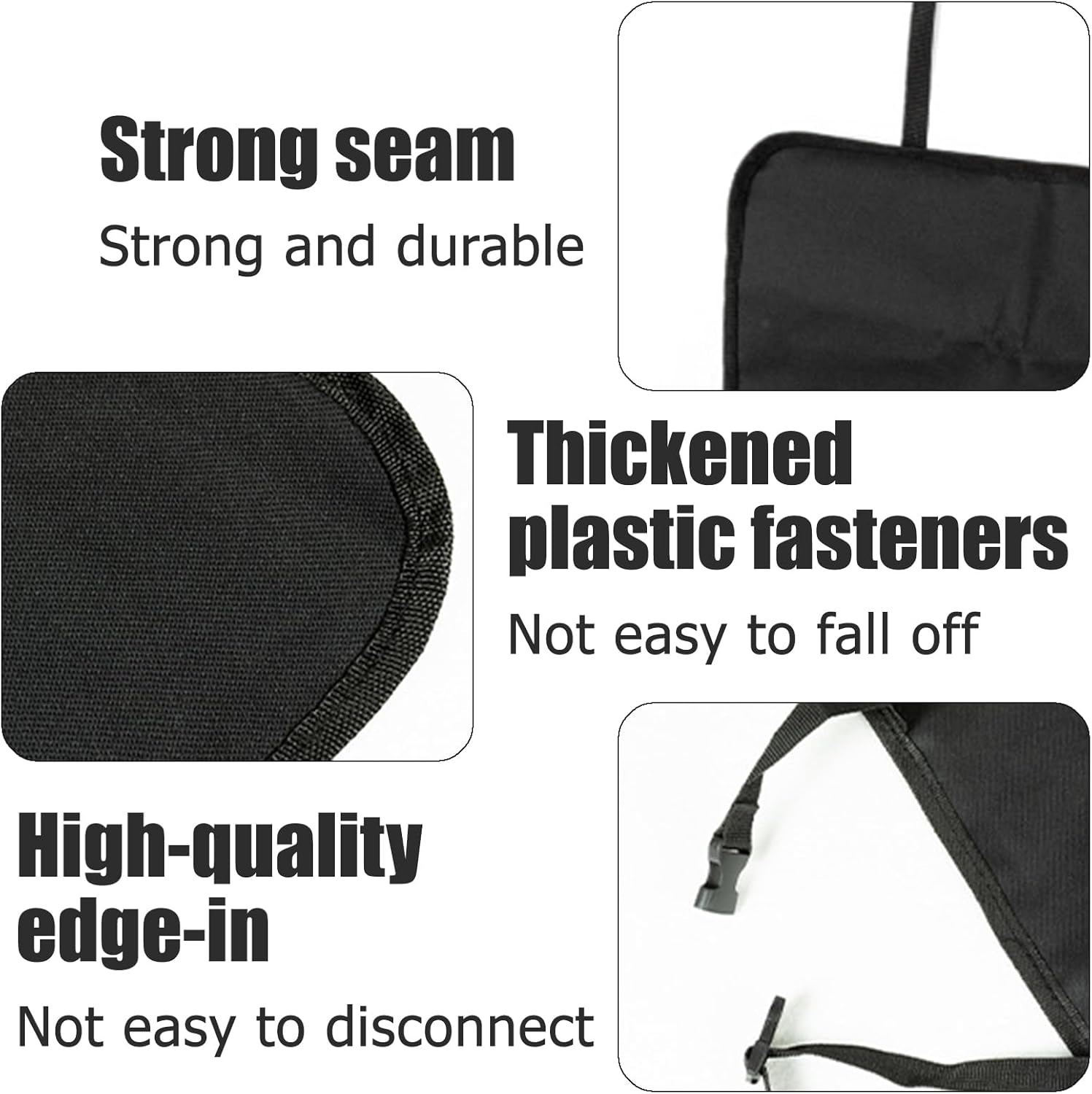 Bavooty Car Front Seat Cover for Dogs, Car Seat Cover for Pets, All Cover Waterproof Dog Seat Cover, Car Seat Protector Dog Blanket, Car Seat Cover Dog, for Cars, Suvs, Trucks, Pack of 2, Black