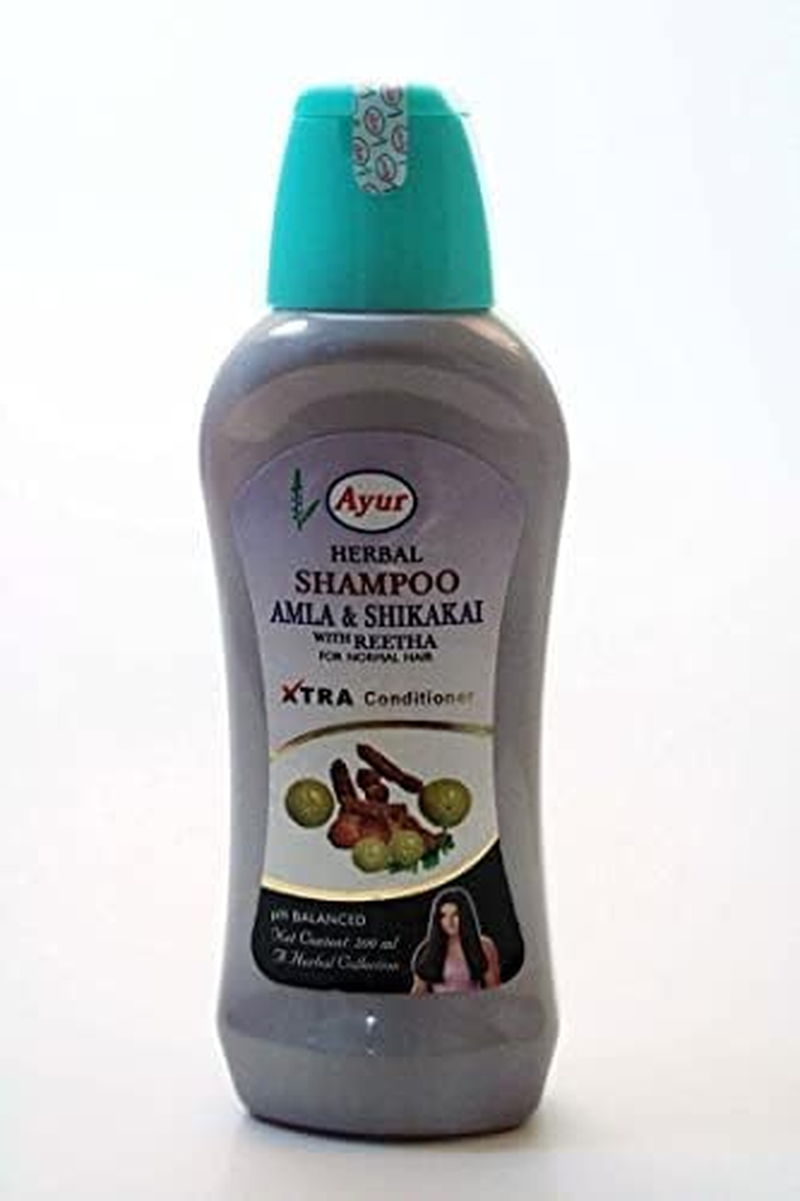 Ayur Amla Shikakai with Reetha Shampoo, 200Ml image number 1