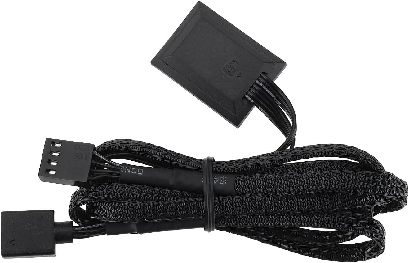 YINETTECH 5V 3-Pin Argb / 4-Pin PWM Fan to Motherboard Connector Computer Fan-To-Motherboard Adapter Cable Compatible with Lian Li SL I-Nfinity UNI Fan image number 5