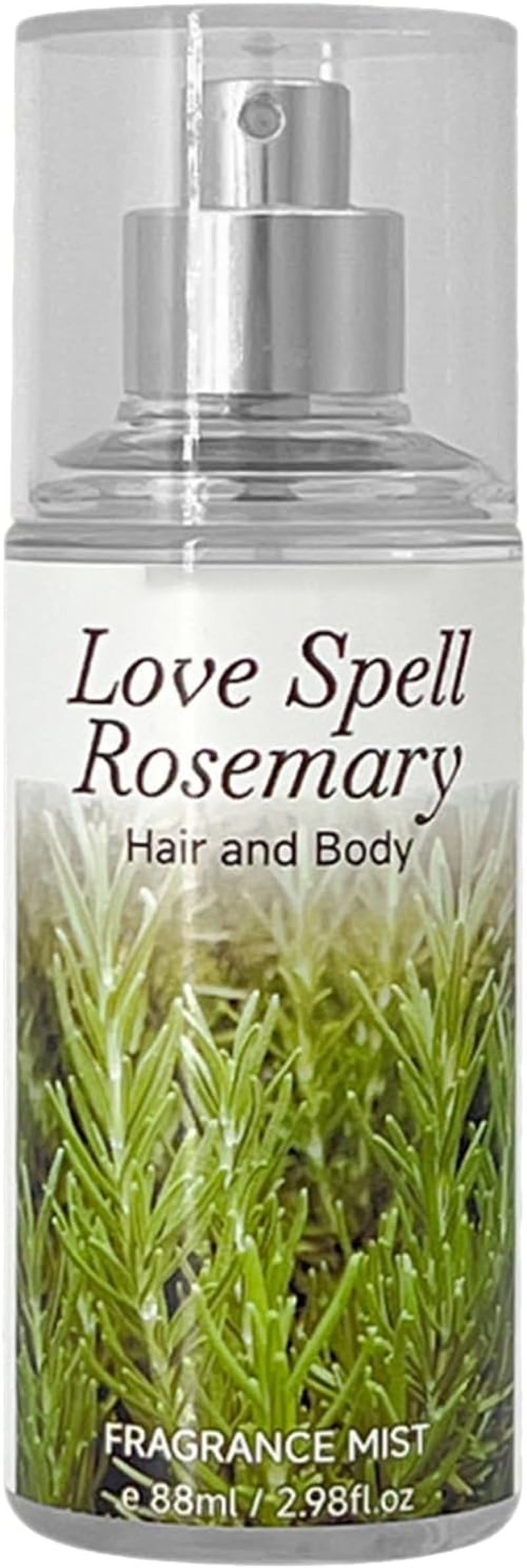 FEESHOW Perfume Spray Fragrance Mist Long Lasting Elegant Fresh Alcohol Free Scent for Body and Hair Perfect for Dating and Parties Rosemary One Size