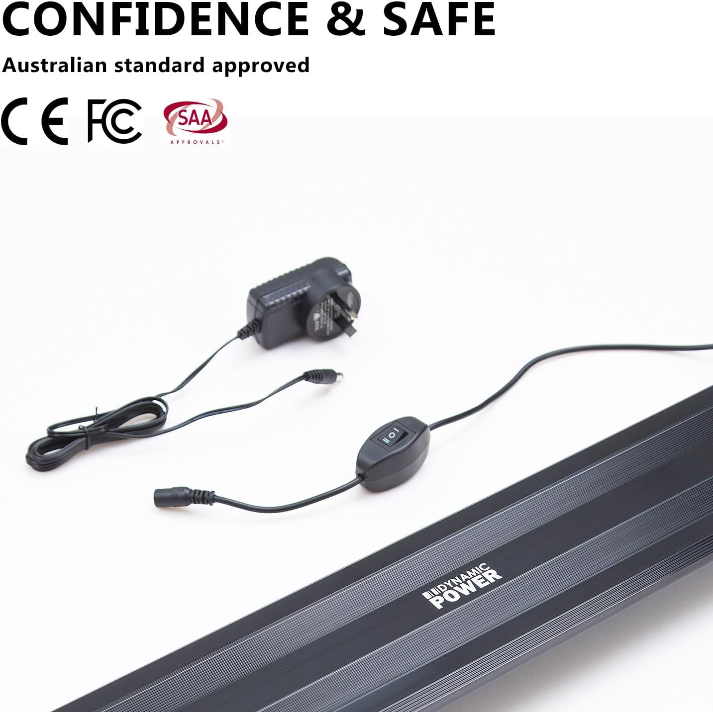 Dynamic Power 18W Aquarium Blue White LED Light for Tank 75-95Cm image number 4