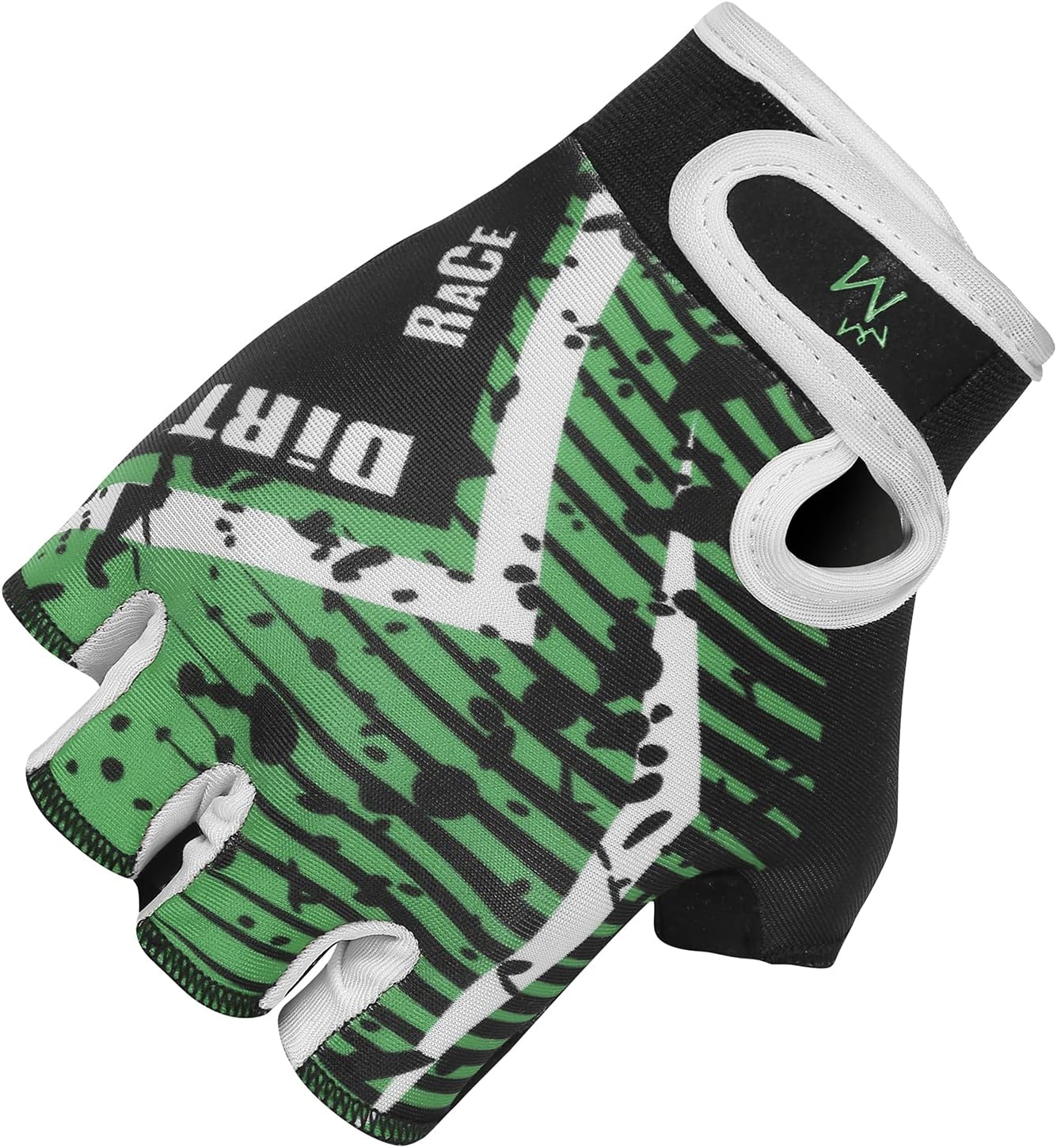 Cycling Gloves for Kids Half Finger Gloves for Children Bicycle Outdoor, Gym Gloves for Junior Toddler Boys Girls for Riding Biking Sports Gloves Are Non-Slip, Colors in Blue Pink Green Red Yellow, Youth Age 2-10 image number 5