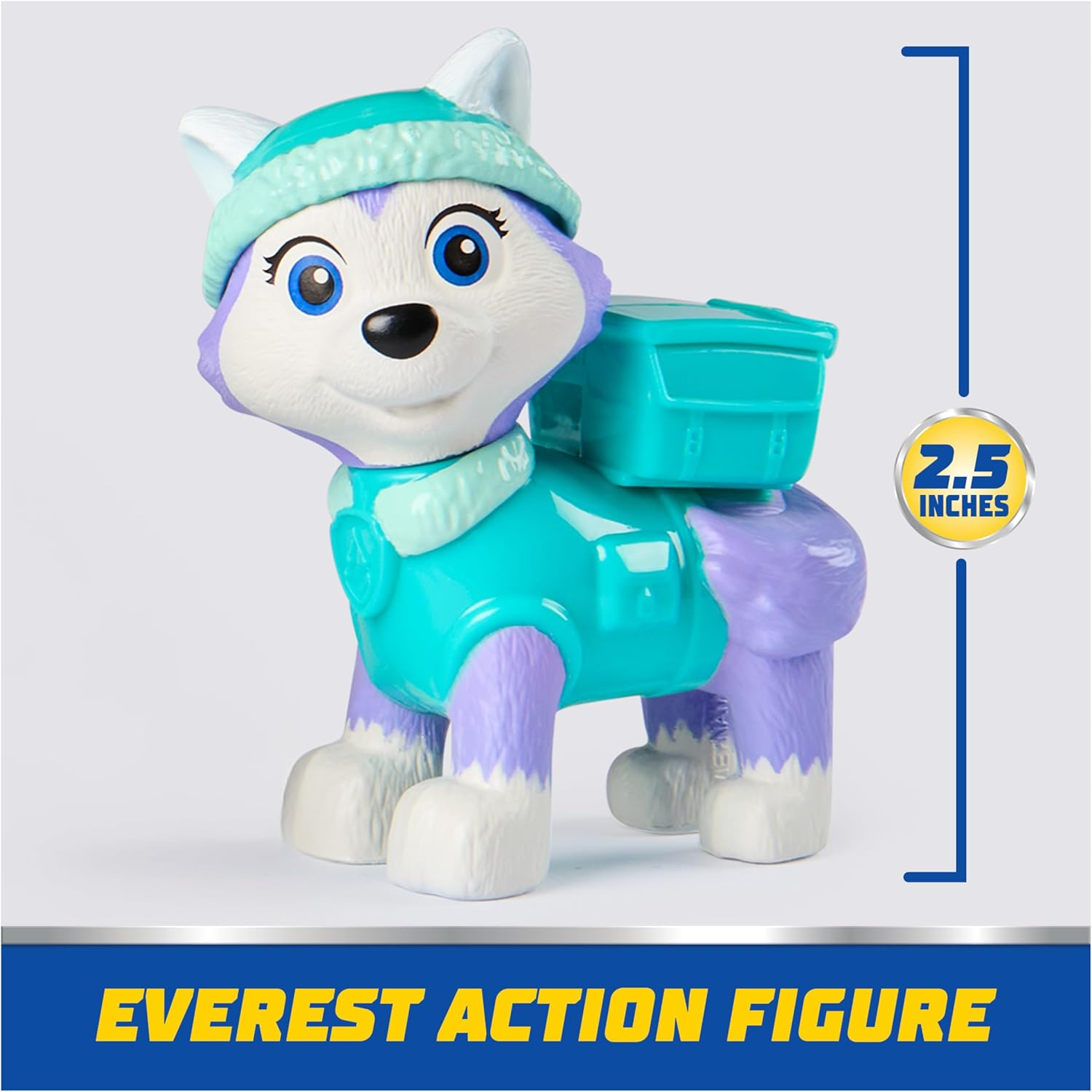 PAW Patrol, Everest&rsquo;S Snow Plow, Toy Vehicle with Collectible Action Figure, Sustainably Minded Kids Toys for Boys & Girls Ages 3 and Up