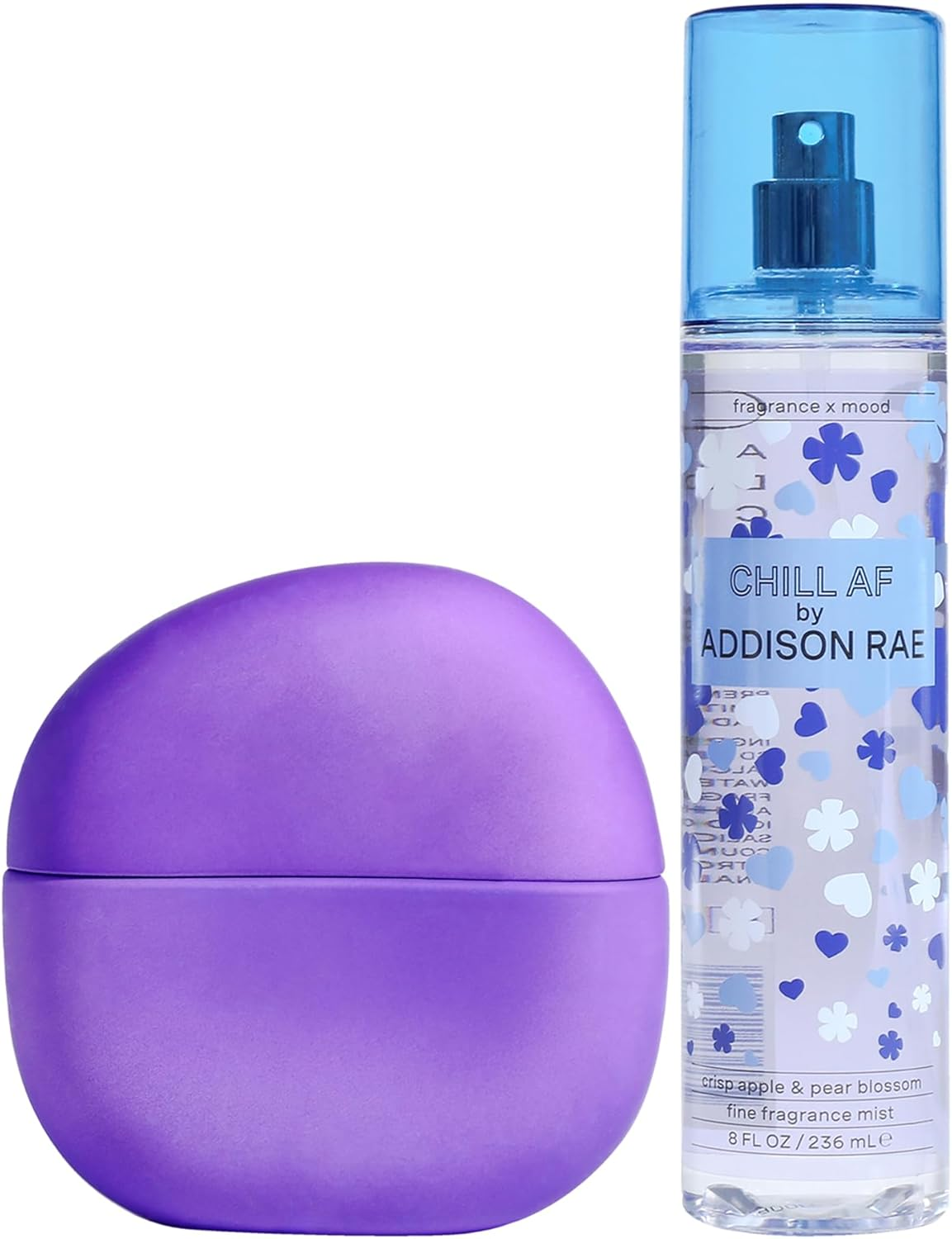 Addison Rae Fragrance Chill - Mood-Boosting Fragrance Gift Set for Women - Chamomile and Pear Blossom Notes - Eau De Parfum and Body Spray - 2 Pc image number 3