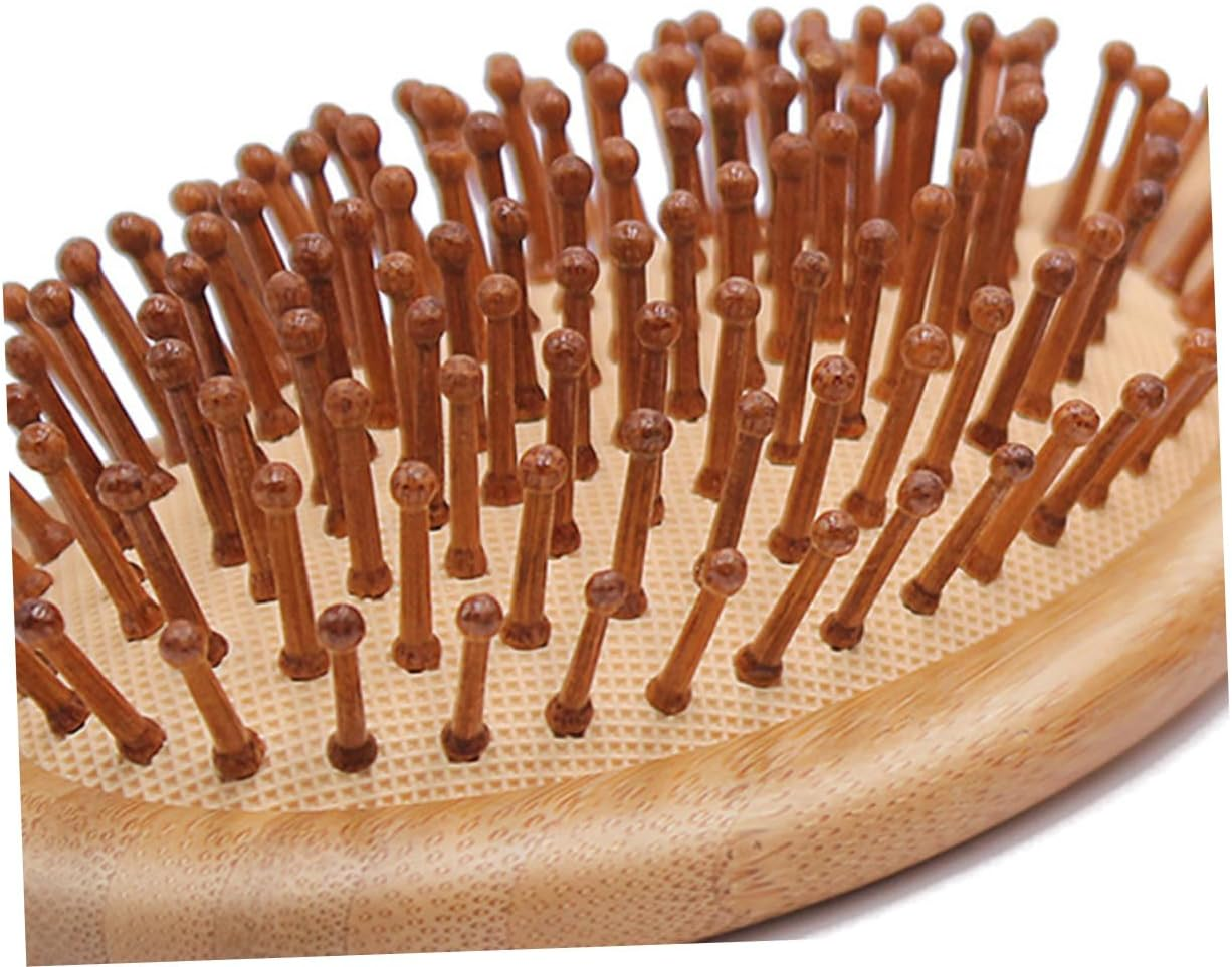 PENIKOKO Static Comb Made of Durable Material, Ergonomic Massage Comb for Scalp Stimulation and Blood Circulation Promotion, round Design for Daily Use and Space-Saving image number 5