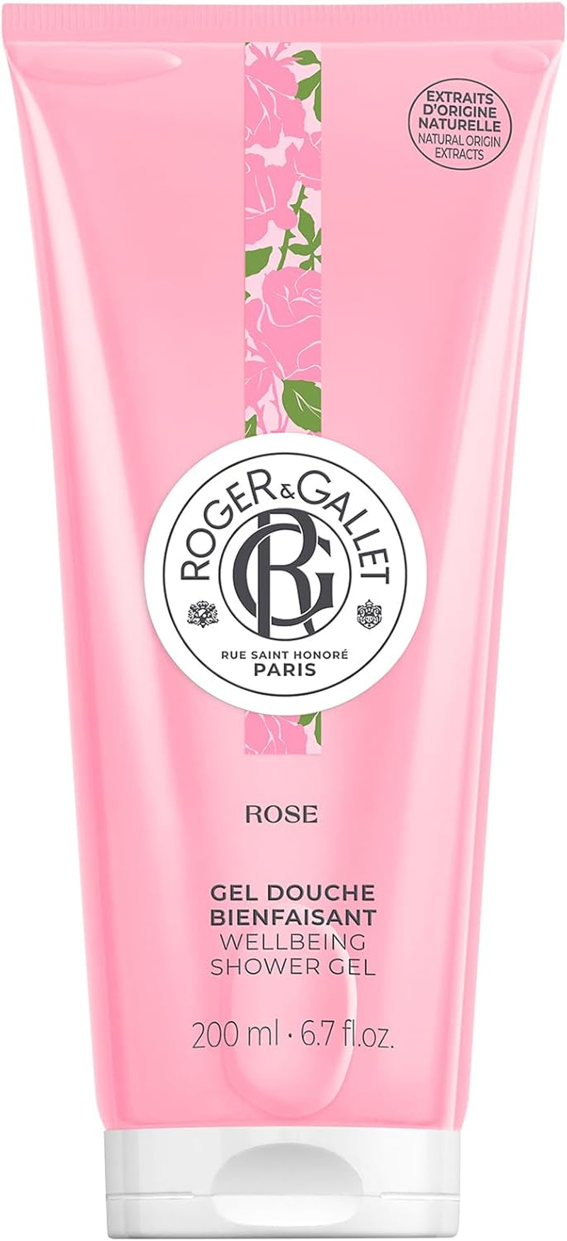 Wellbeing Shower Gel - Rose by Roger & Gallet for Unisex - 6.7 Oz Shower Gel image number 3