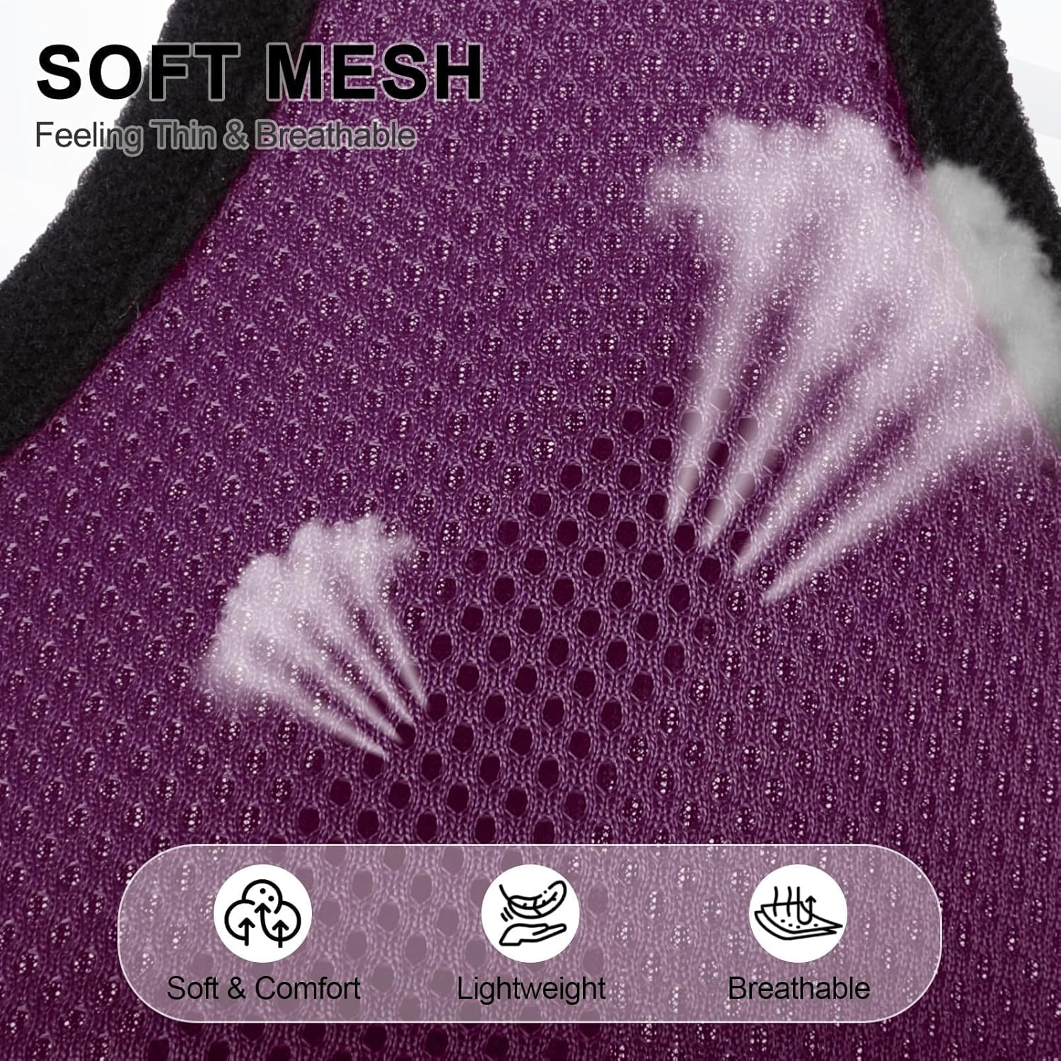 BINGPET Dog Vest Harness -Light Weight Breathable Sports Mesh - Pet Adjustable Harness Puppy Padded Harnesses Dog Vest Harness for Small Dogs image number 5