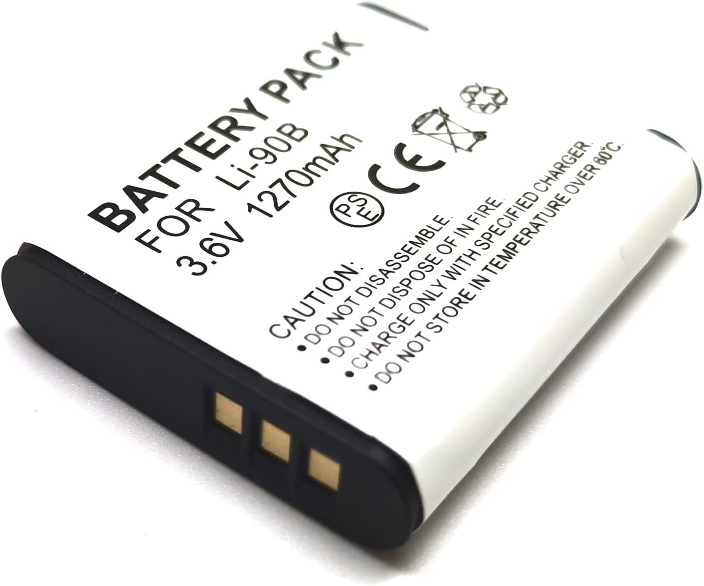 Replacement Rechargeable Battery Pack for Ricoh GR III Digital Camera GR III Street Edition Camera GR Iiix Digital Camera WG-6 Digital Camera G900 Digital Camera DB-110 image number 2