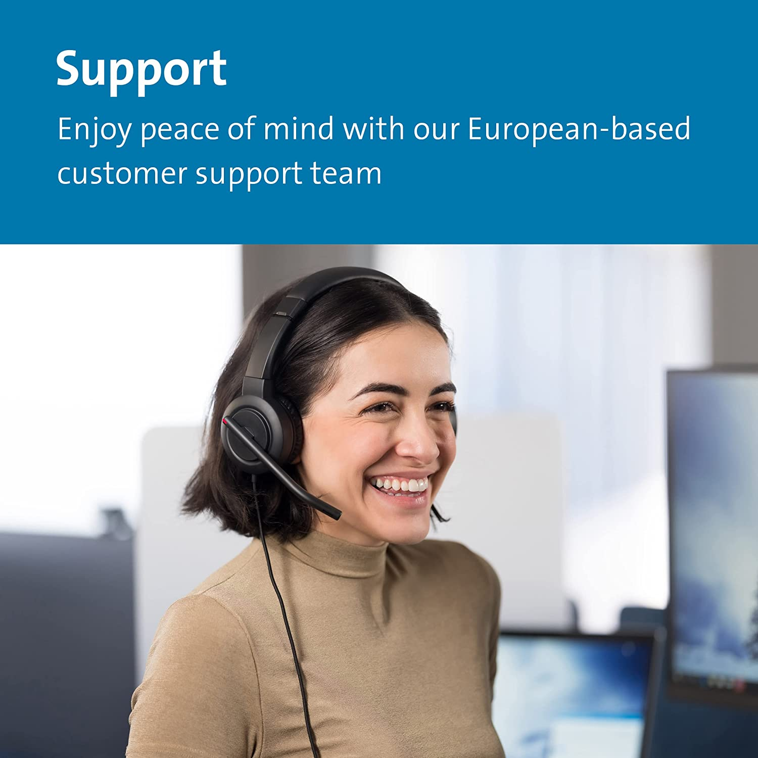 Kensington USB-C Hi-Fi on Ear Headphones with Mic image number 4