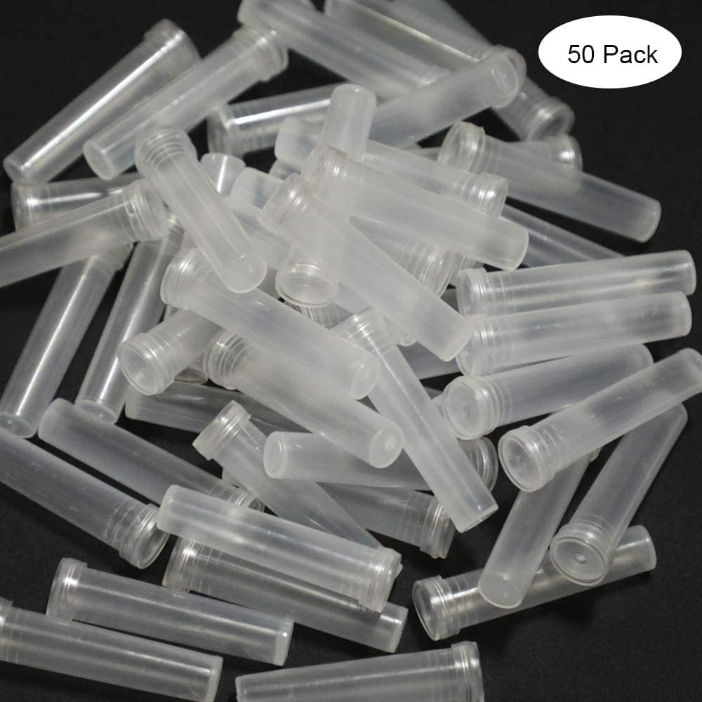 50 Pcs Floral Water Tubes, Leak-Proof Flower Stem Holders for Wedding Centerpieces, Home Decor, Artificial Arrangements - 72Mm Reusable Tubes image number 6