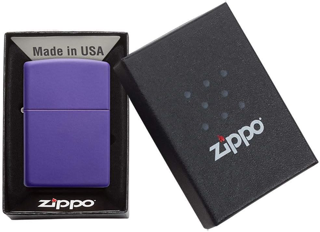 Zippo Classic Purple Matte Lighter