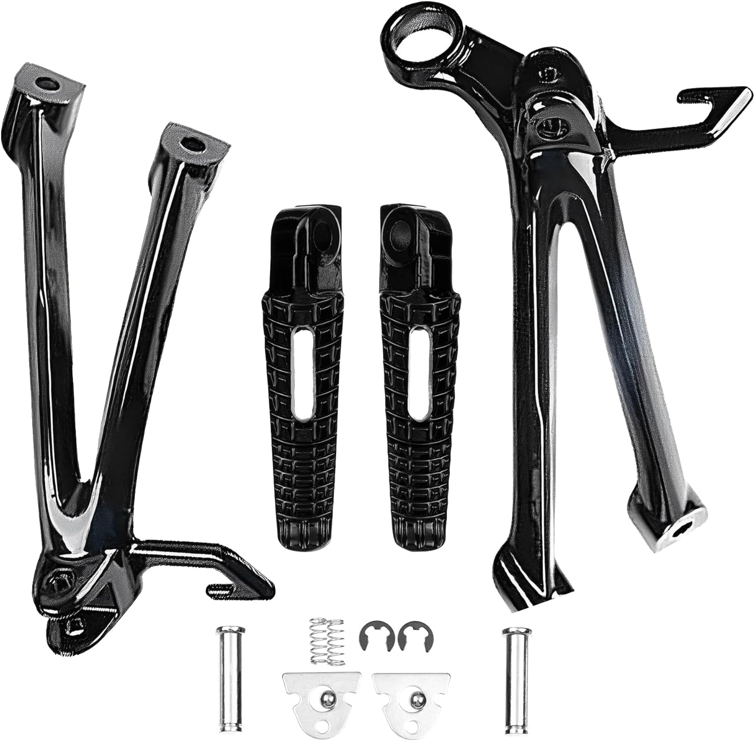 Motorcycles Black Rear Passenger Foot Peg Bracket for Suzuki Gsxr600 Gsxr750 2006 2007