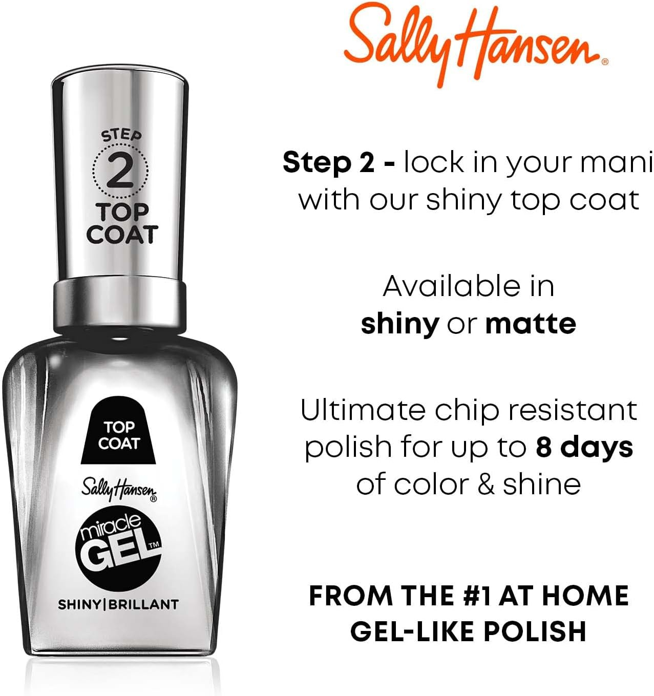 Sally Hansen Miracle Gel Proper P-Rose (Pack of 2) image number 1