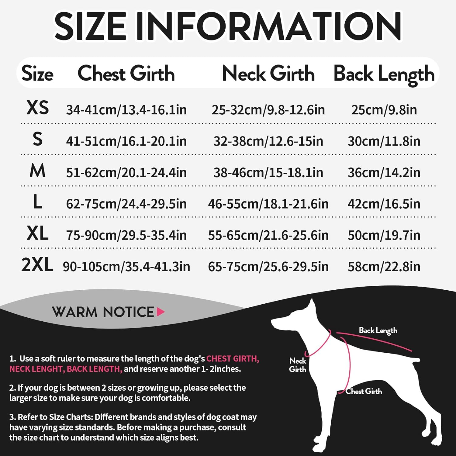 Iecoii Dog Anxiety Jacket Calming Shirt, Calming Vest with Dog Ear Muffs, Noise Protection Winter Pet Coat, Thundershirt for Dogs, Lightweight Stretchy Turtleneck Dogs T-Shirts image number 5