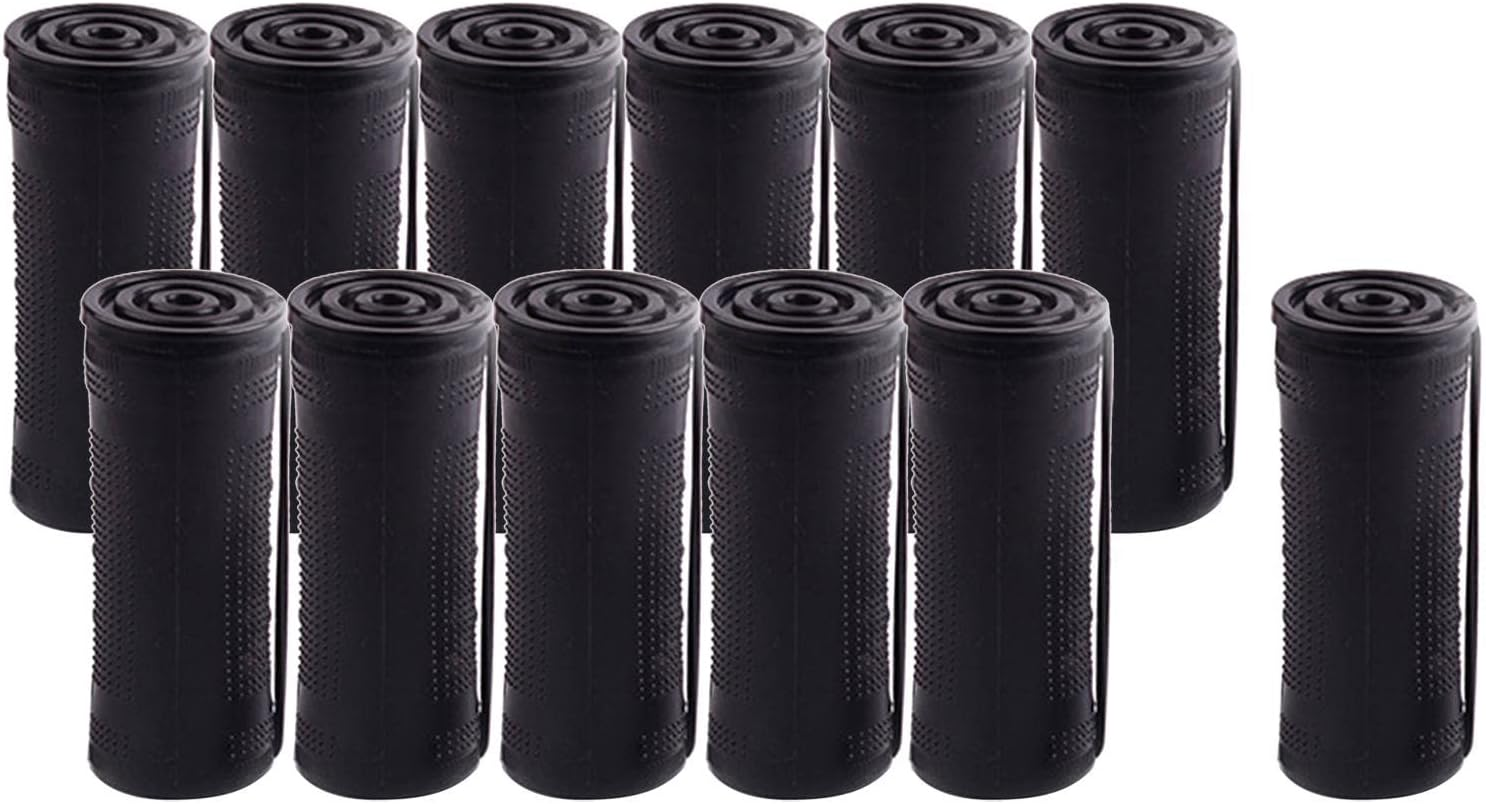 Baosity Cold Wave Perm Rods Curling Hair Long Short Hair Non-Slip Elastic Small Medium Large Size Perming Curlers Kit, with Rubber Band, Women Girls - 12Pcs 3.0M image number 5