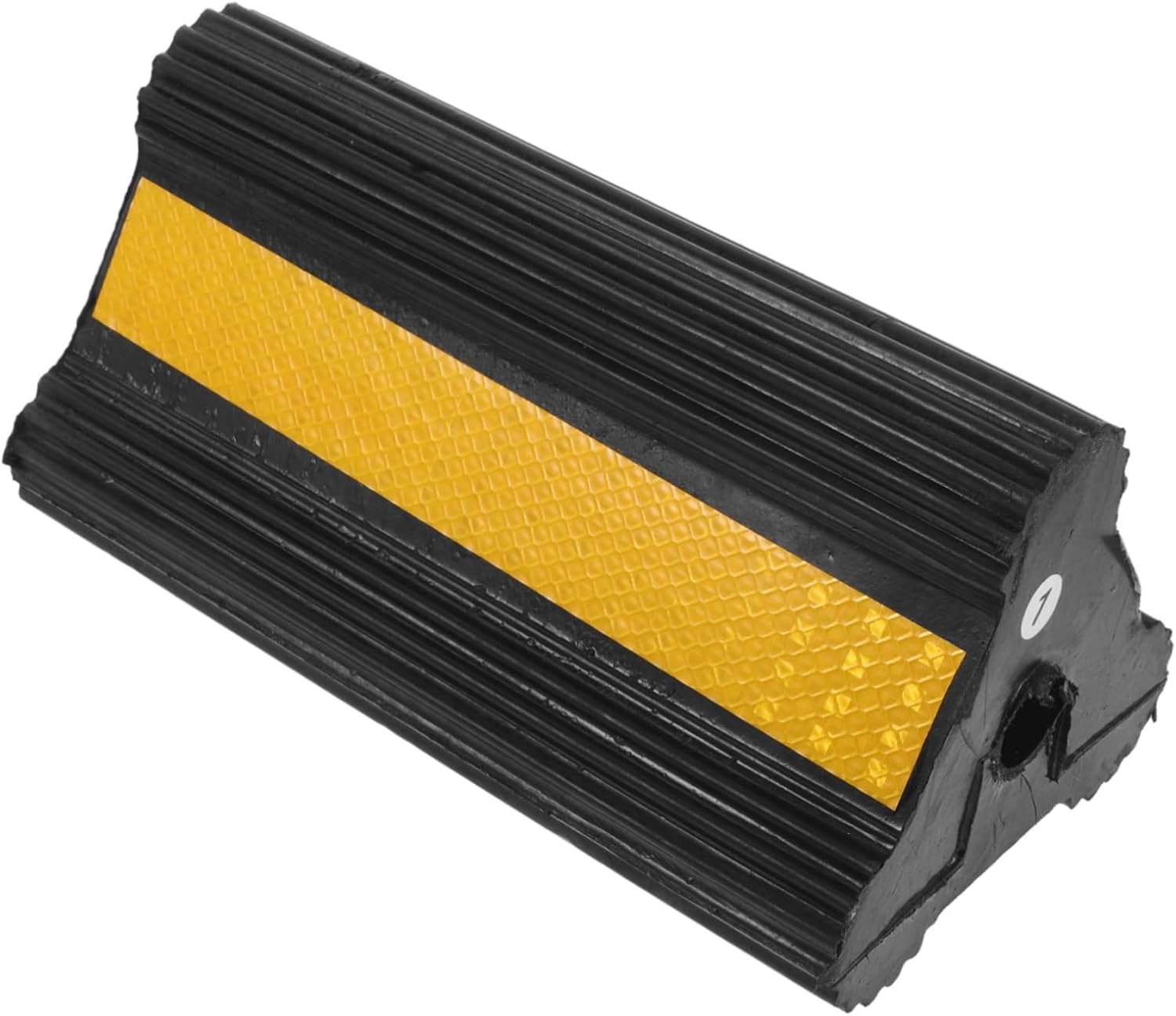 ORFOFE Rubber Wheel Stoppers Handle for Cars Trucks Non-Slip Tire Chocks for Trailer Wheel Chocks image number 1