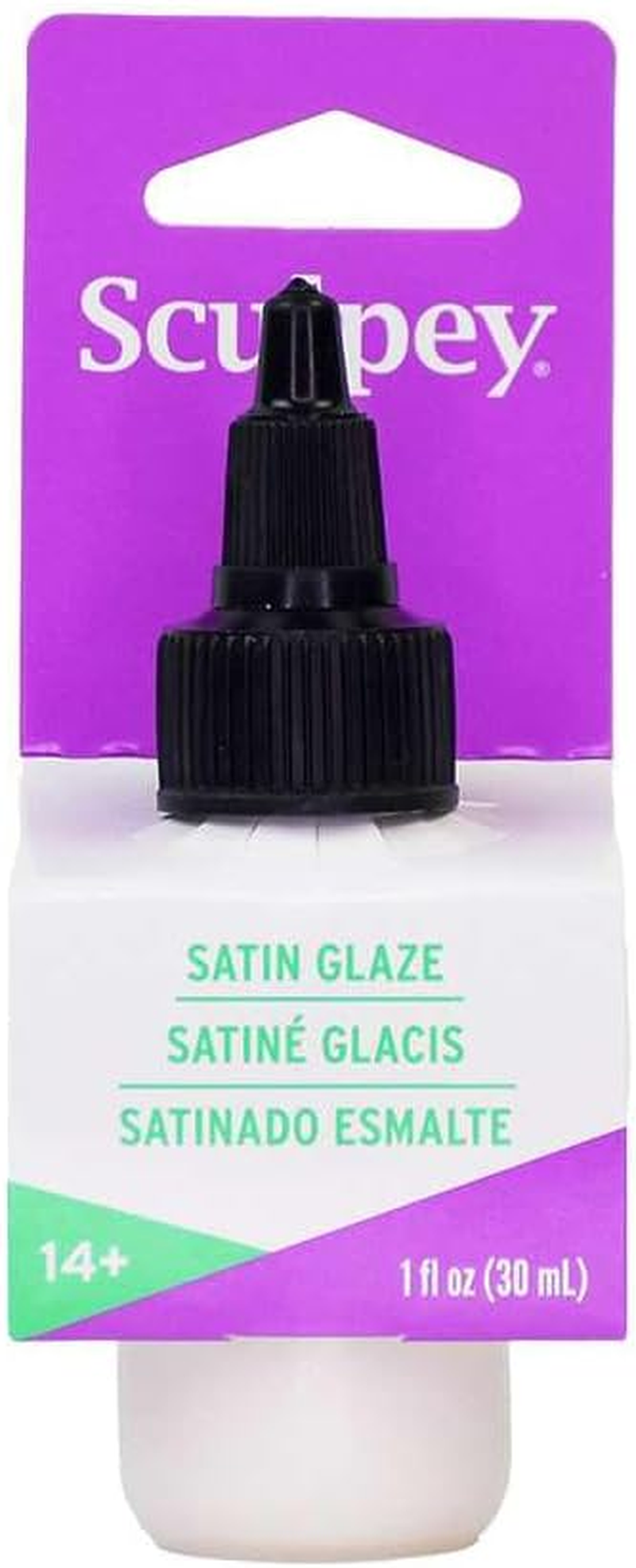 Sculpey Polyform 456560 Satin, Glaze, 1-Ounce image number 1