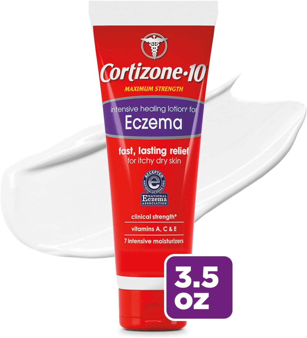 Cortizone 10 Intensive Healing Lotion Eczema, 3.50 Oz. image number 2