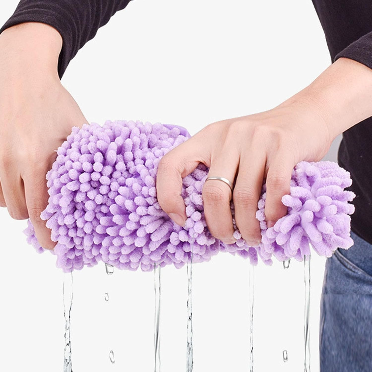 Dog Bath Towel, Reusable Fast Drying Super Absorbent Soft Comfortable Dog Towel, Soft and Quick Pet Grooming Towel Machine Washable Dog Towel for Drying Dogs Cats image number 5