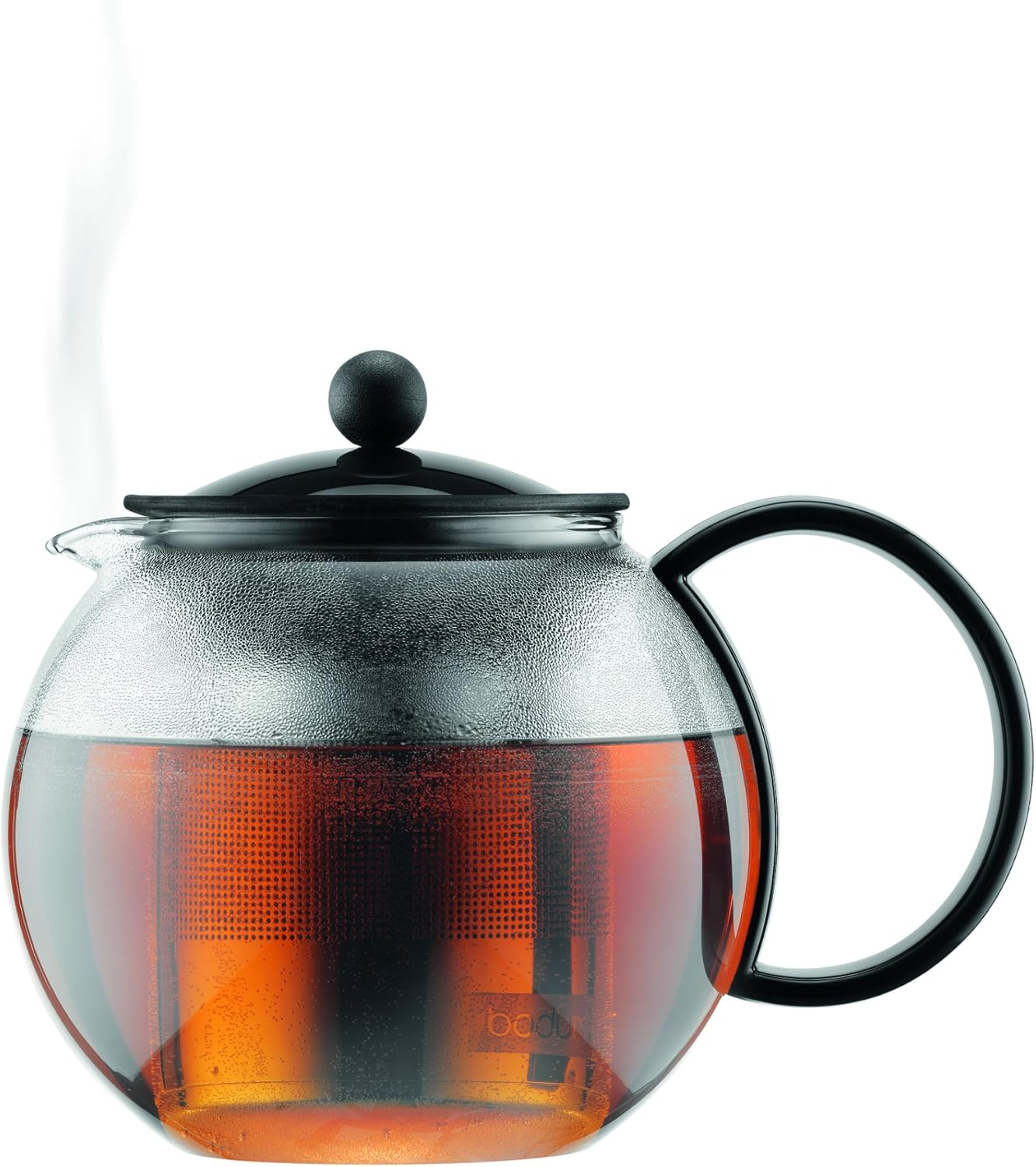 Bodum Tea Press with Filter, Black, 1812-01, 0.5 L image number 2