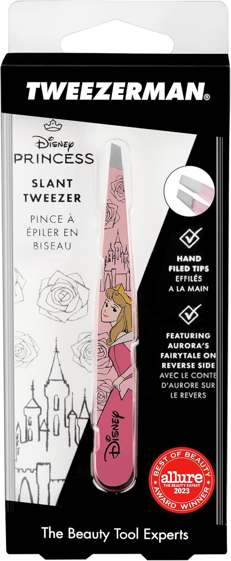 Tweezerman Aurora Slant Tweezer - Eyebrow Tweezers for Women and Men image number 4