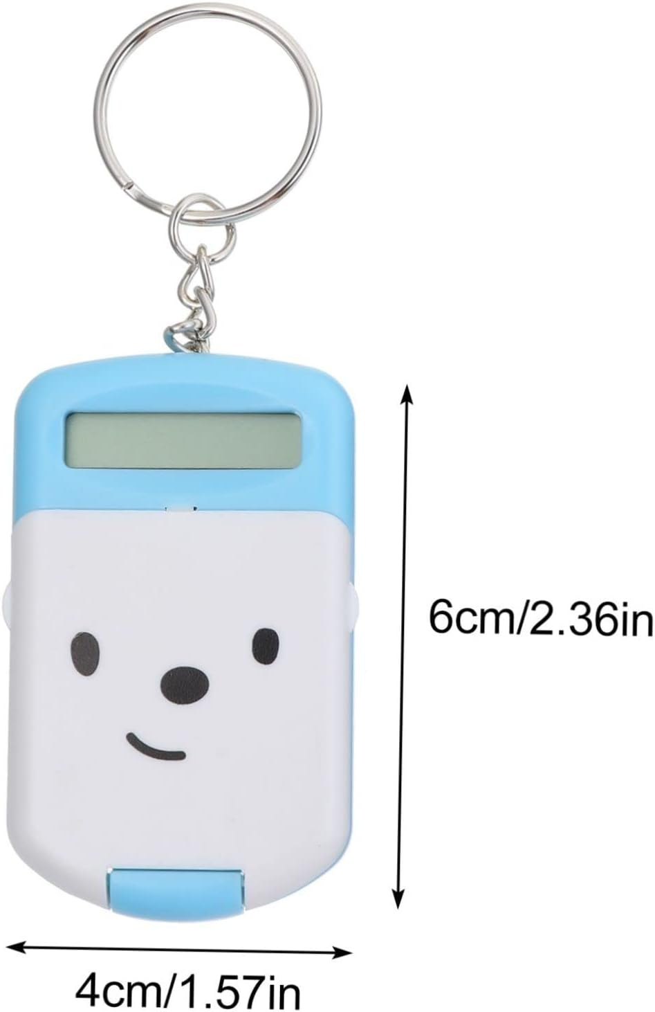 KALLORY 2Pcs Portable Mini Calculator Cartoon Electronic Calculator for Students Office School Lightweight Compact for Addition Subtraction Multiplication Division with Colorfast Design image number 6