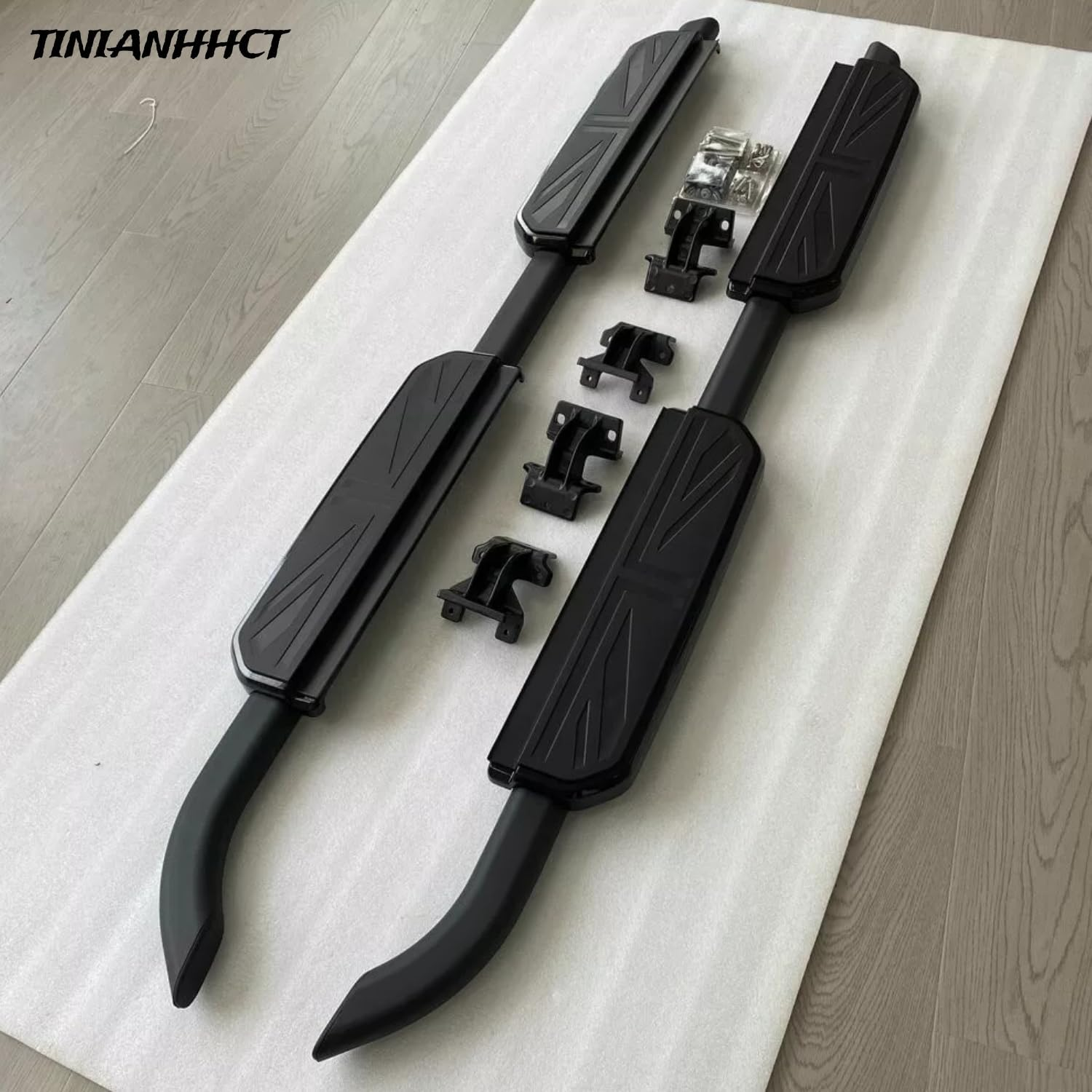 TINIANHHCT Running Boards Side Steps Fits for LR Defender 110 130 L663 4DOOR 2020 2021 2022 2023 2024 2025 image number 3