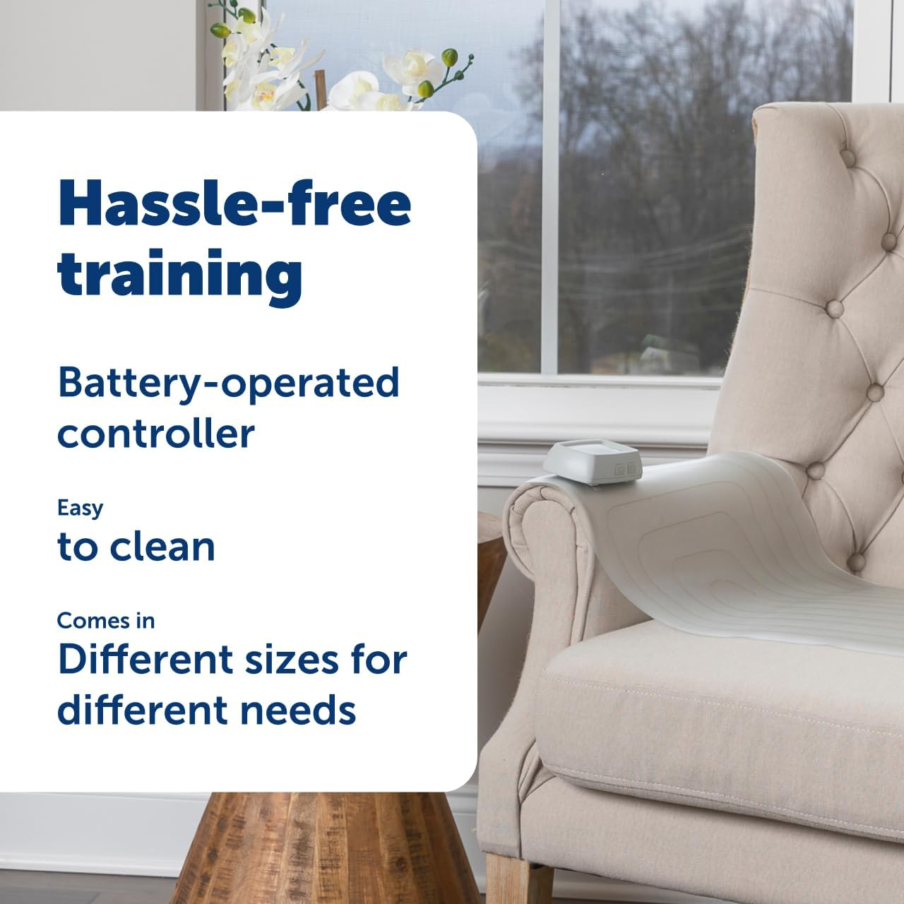 Petsafe Scatmat Indoor Training Mat, 7 Correction Modes, Protect Your Furniture, Training Tool for Dogs and Cats, Medium Size Mat (30 in X 16 In) image number 2