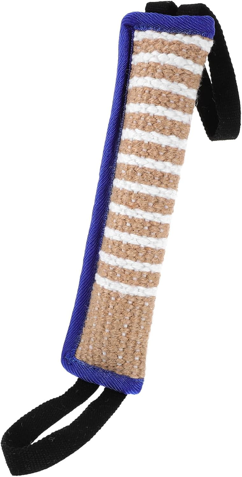 WOONEKY Dog Jute Bite Pillow Toy Interactive Training Equipment for Large Dogs Chew Resistant Toy for Bonding and Molar Exercise