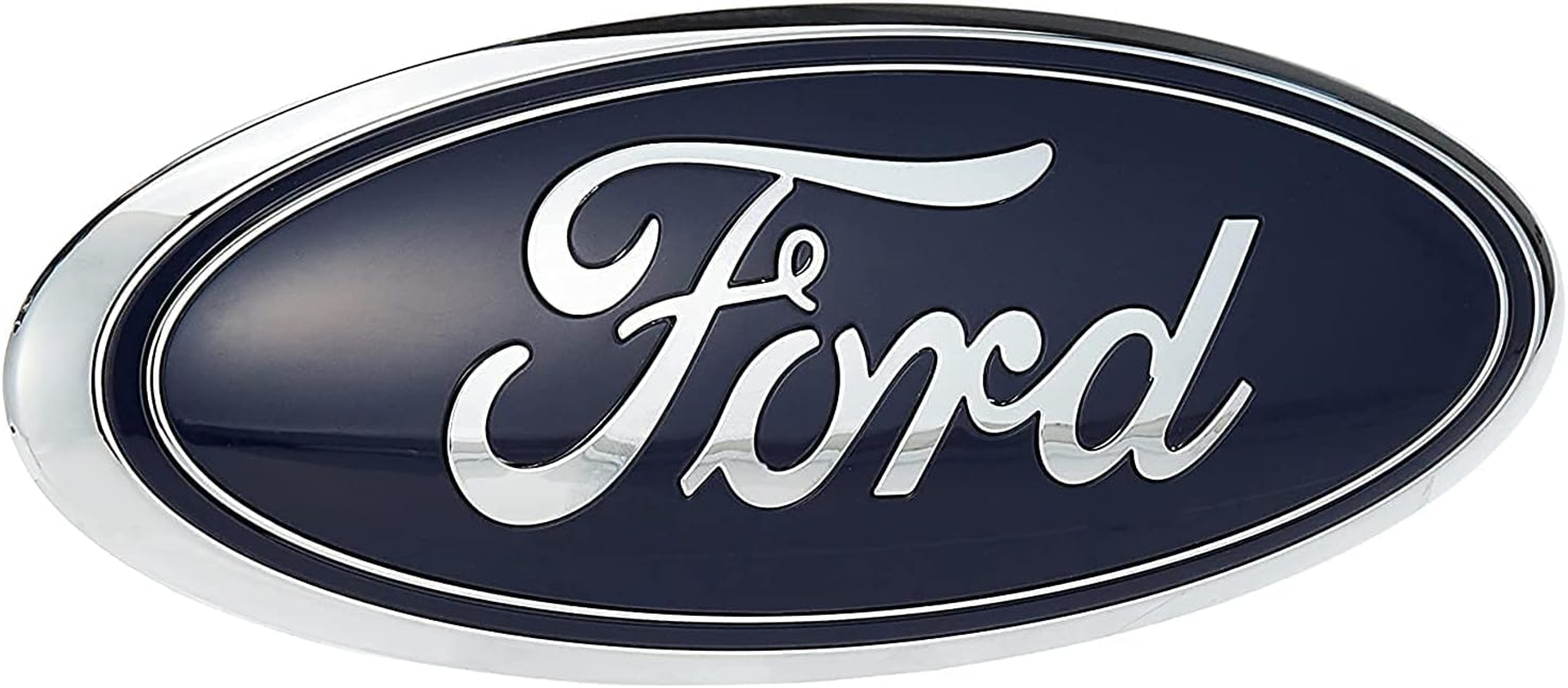 Ford AA8Z-9942528-A Nameplate Dark Blue, 9 X 3.5 INCHES image number 1