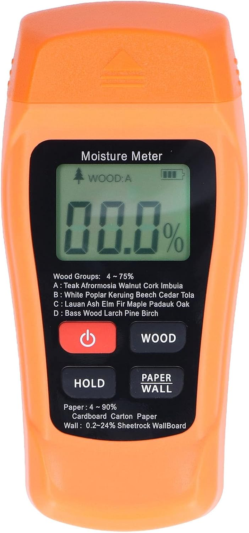DIGITAL MOISTURE DETECTOR HIGH ACCURACY WOOD MOISTURE METER for Construction Professionals