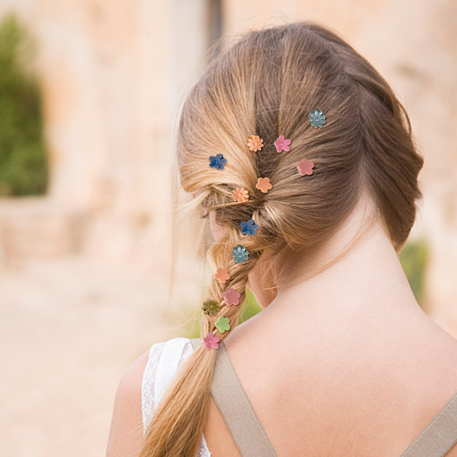 150 Coloured Plastic Hair Pins, Knitting Supplies for Children, Cute and Compact Hair Pins and Decorations for Girls' Hairstyle image number 4