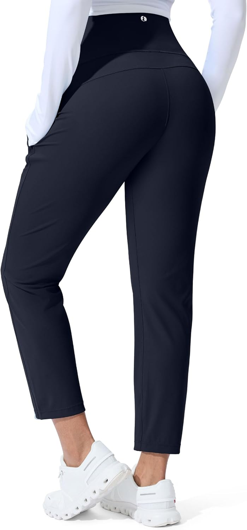 Mama Land Women'S Maternity Jogger over the Belly Stretchy Pregnancy Pants with Pockets Buttery Soft Lounge Activewear image number 1