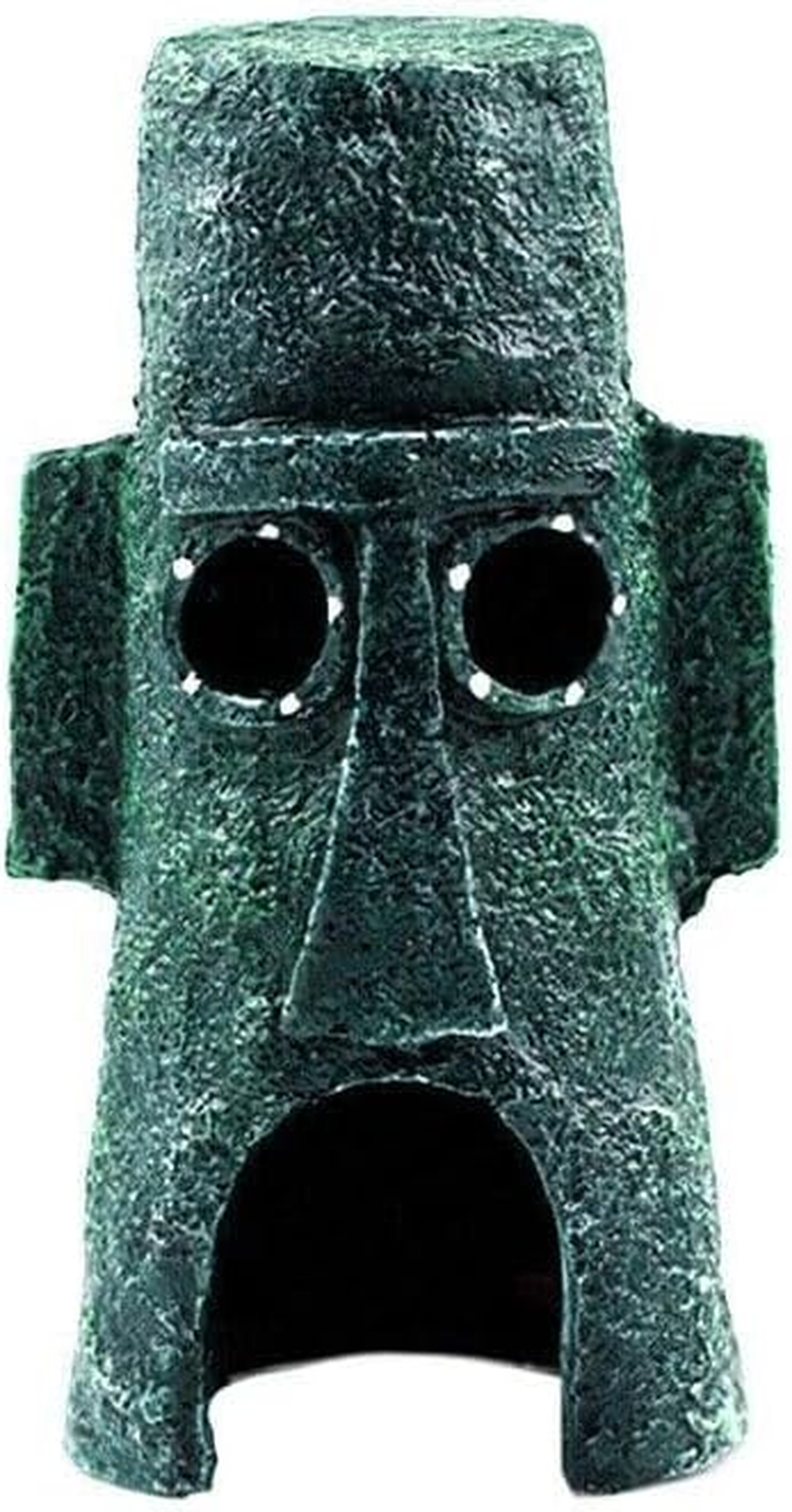 AIMALL Whimsical Alien Pineapple House Aquarium Ornament: Durable Resin Fish Tank Decoration - Perfect for Freshwater & Saltwater Environments - Vibrant and Non-Toxic