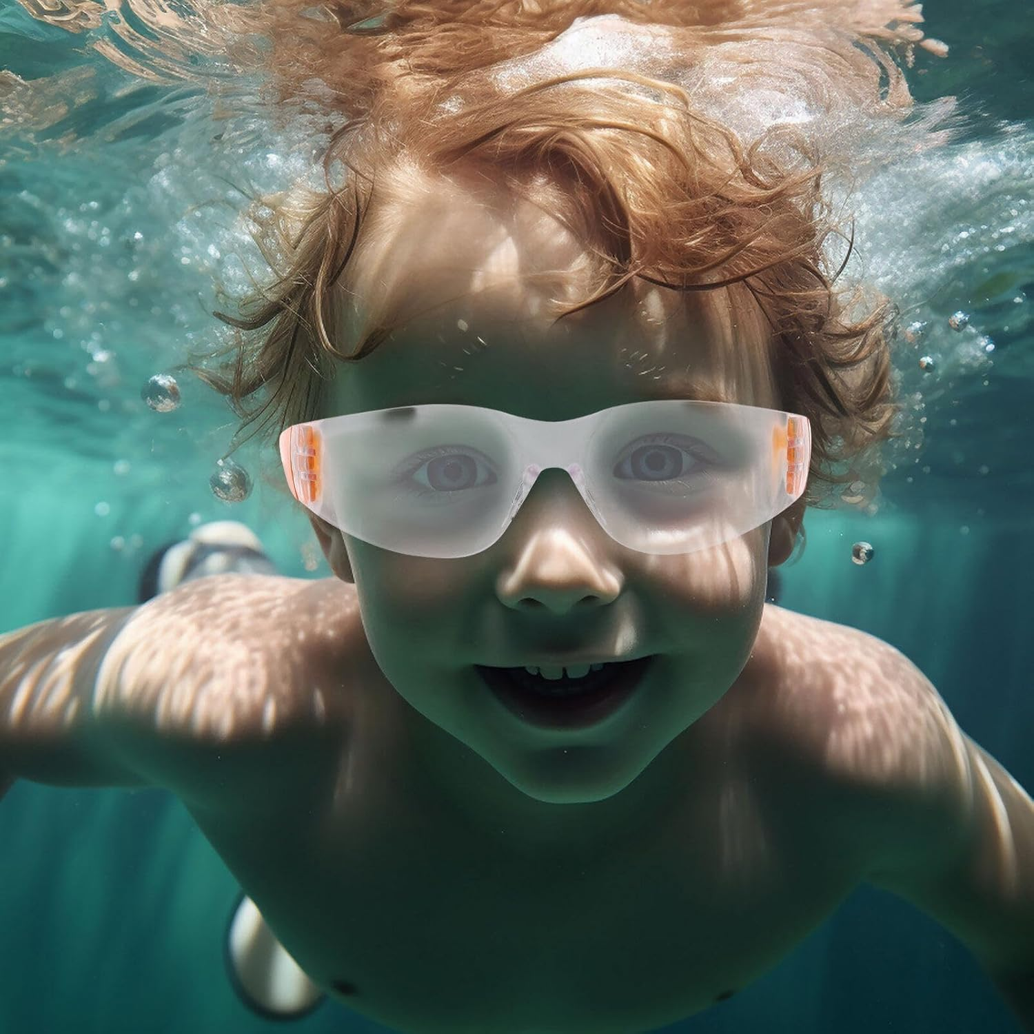 Kisangel 12Pcs Kid Safety Glasses Anti-Scratch Protective Goggles Unisex Swimming Eyewear for Kids Science Party Accessories