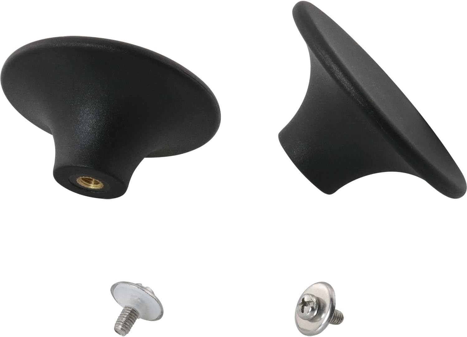 DGBRSM 2Pcs Dutch Oven Knob Bakelite Pot Lid Replacement Knob, Black image number 4